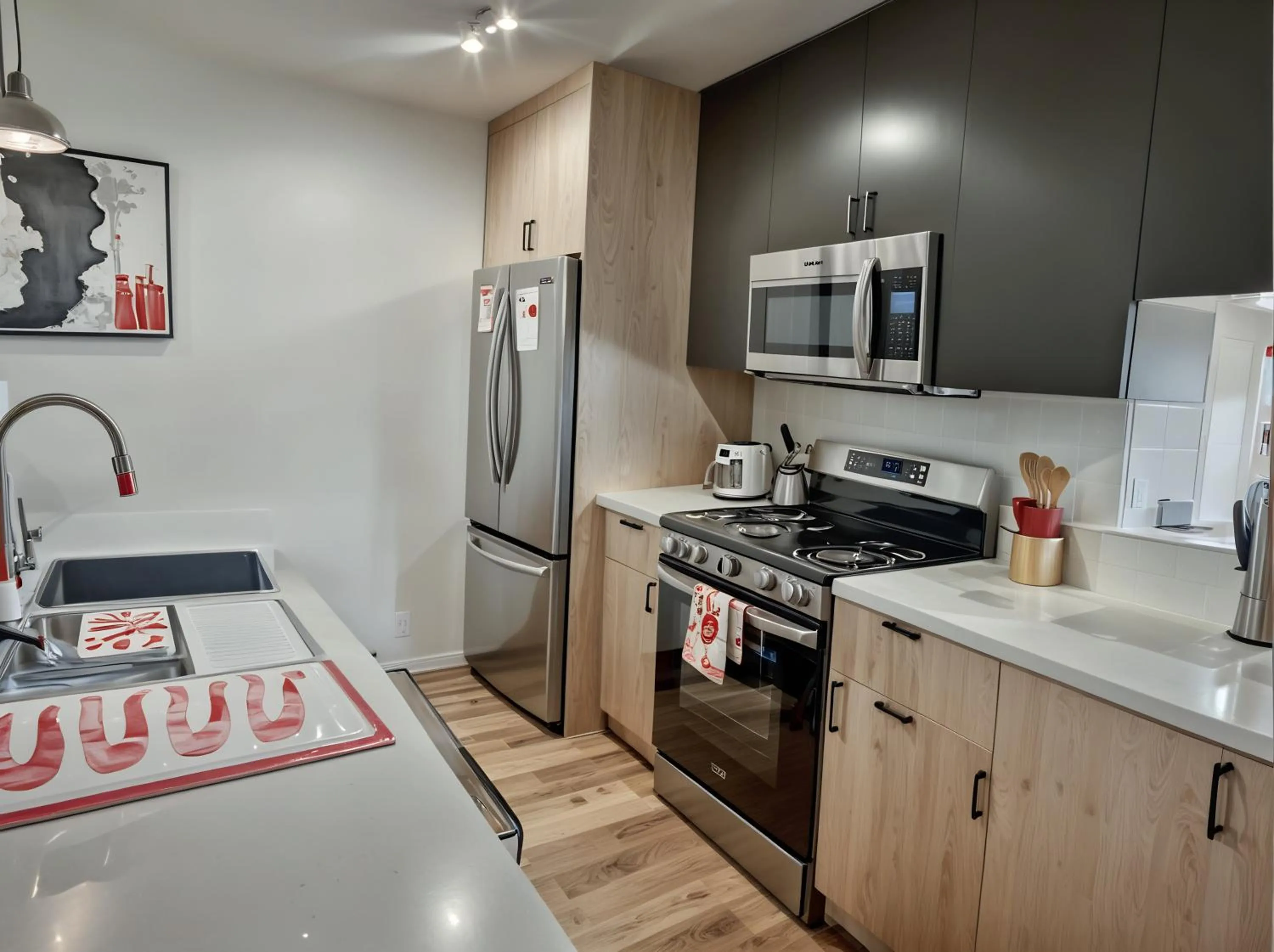 Kitchen or kitchenette in Hollywood Homes minutes to everything SPACIOUS AND FREE PARKING