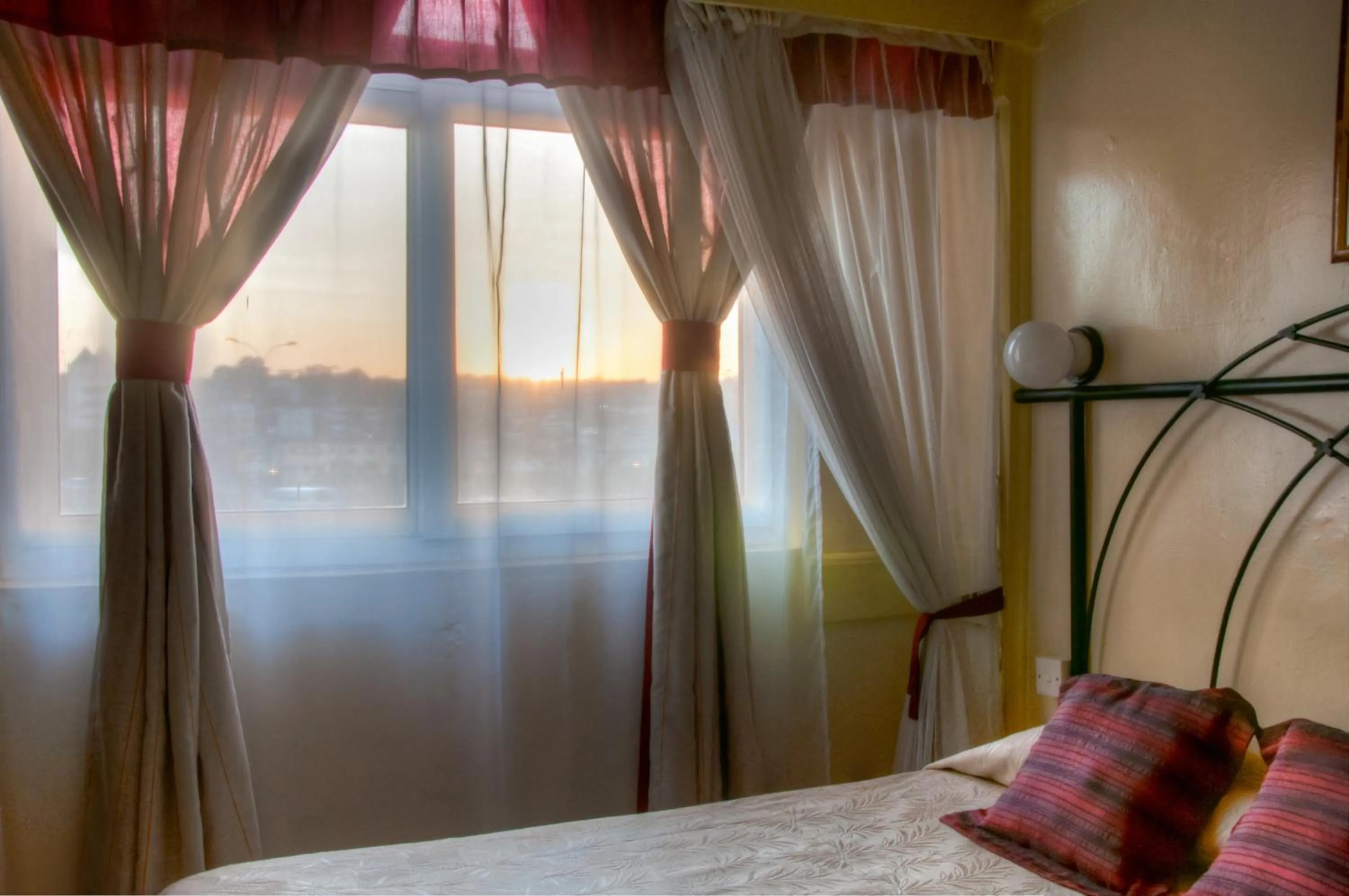 Bed in Kahama Hotel Nairobi