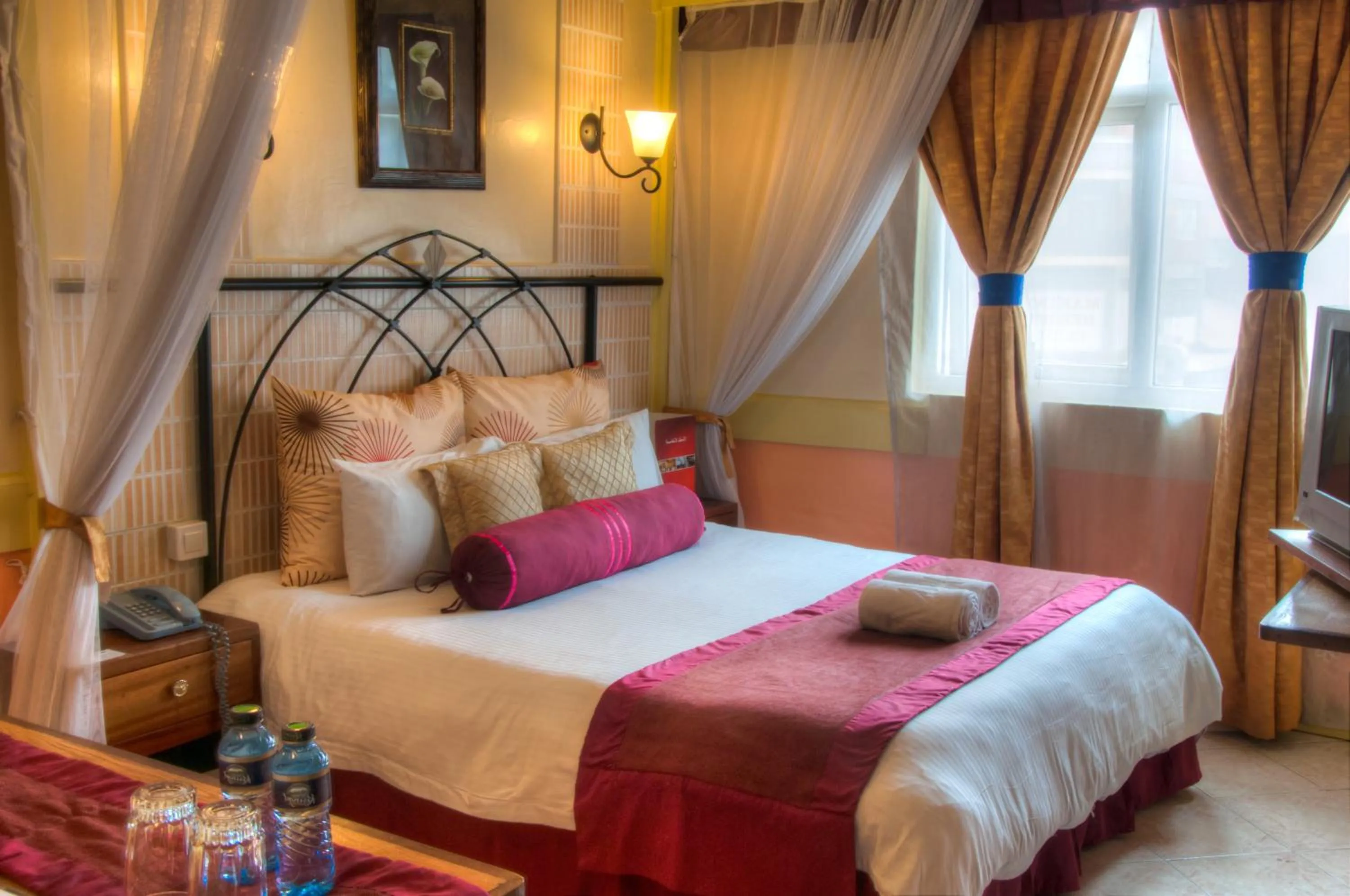 Bed in Kahama Hotel Nairobi