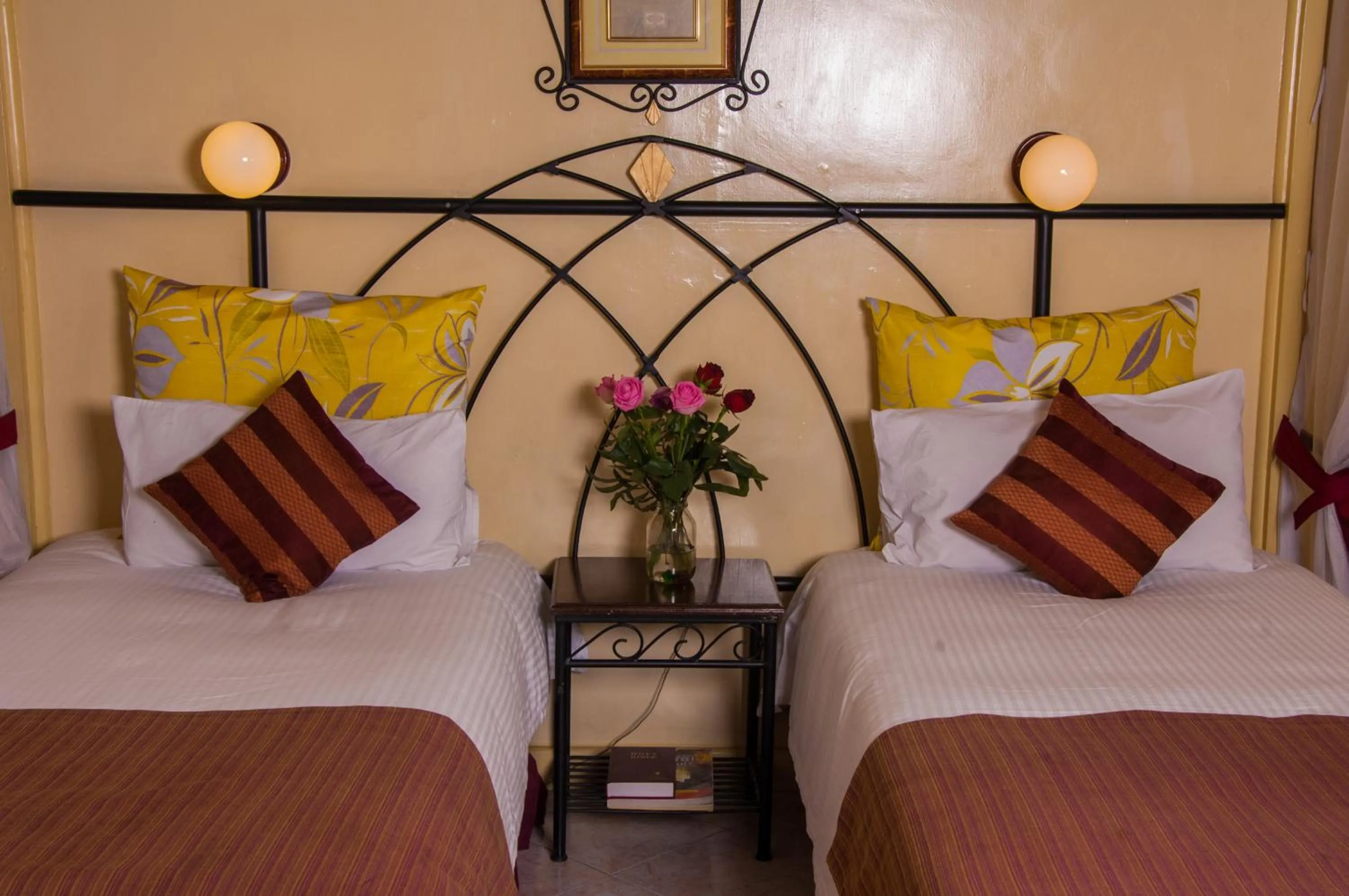 Bed in Kahama Hotel Nairobi