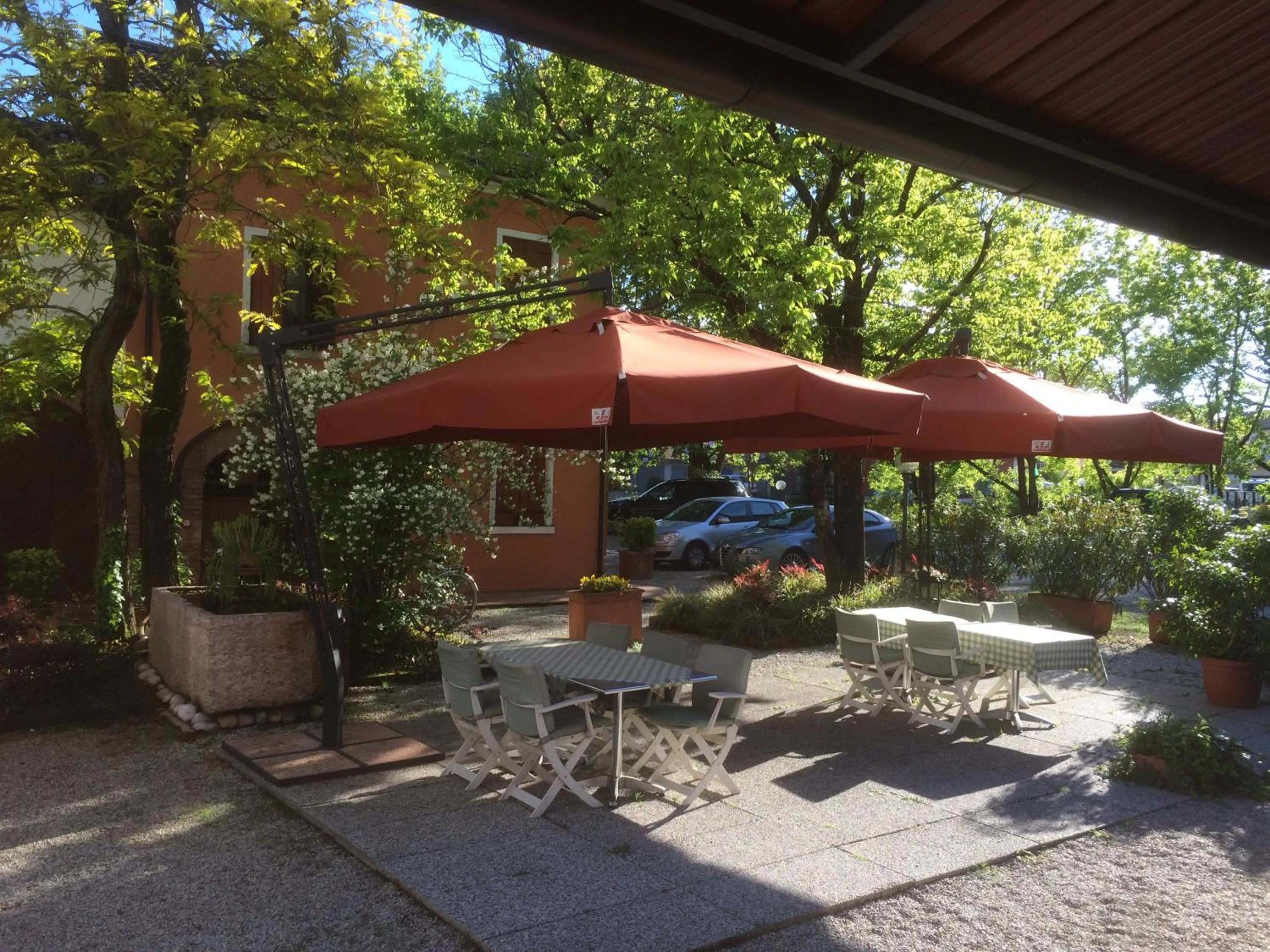 Garden view in Locanda Stella D'oro