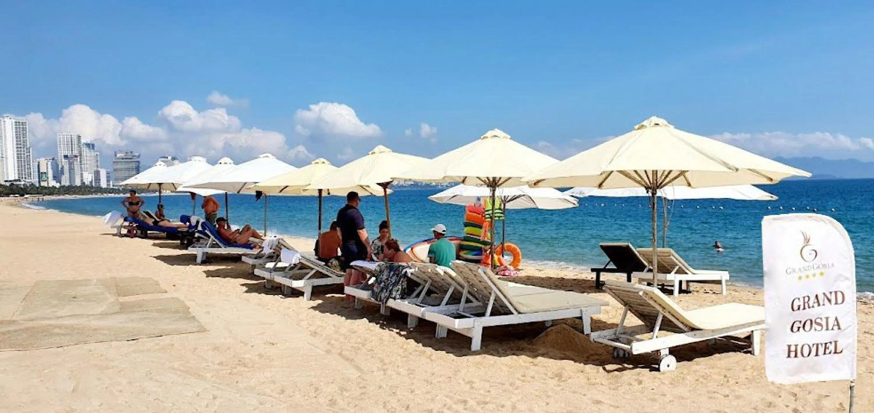 Beach in Grand Gosia Hotel