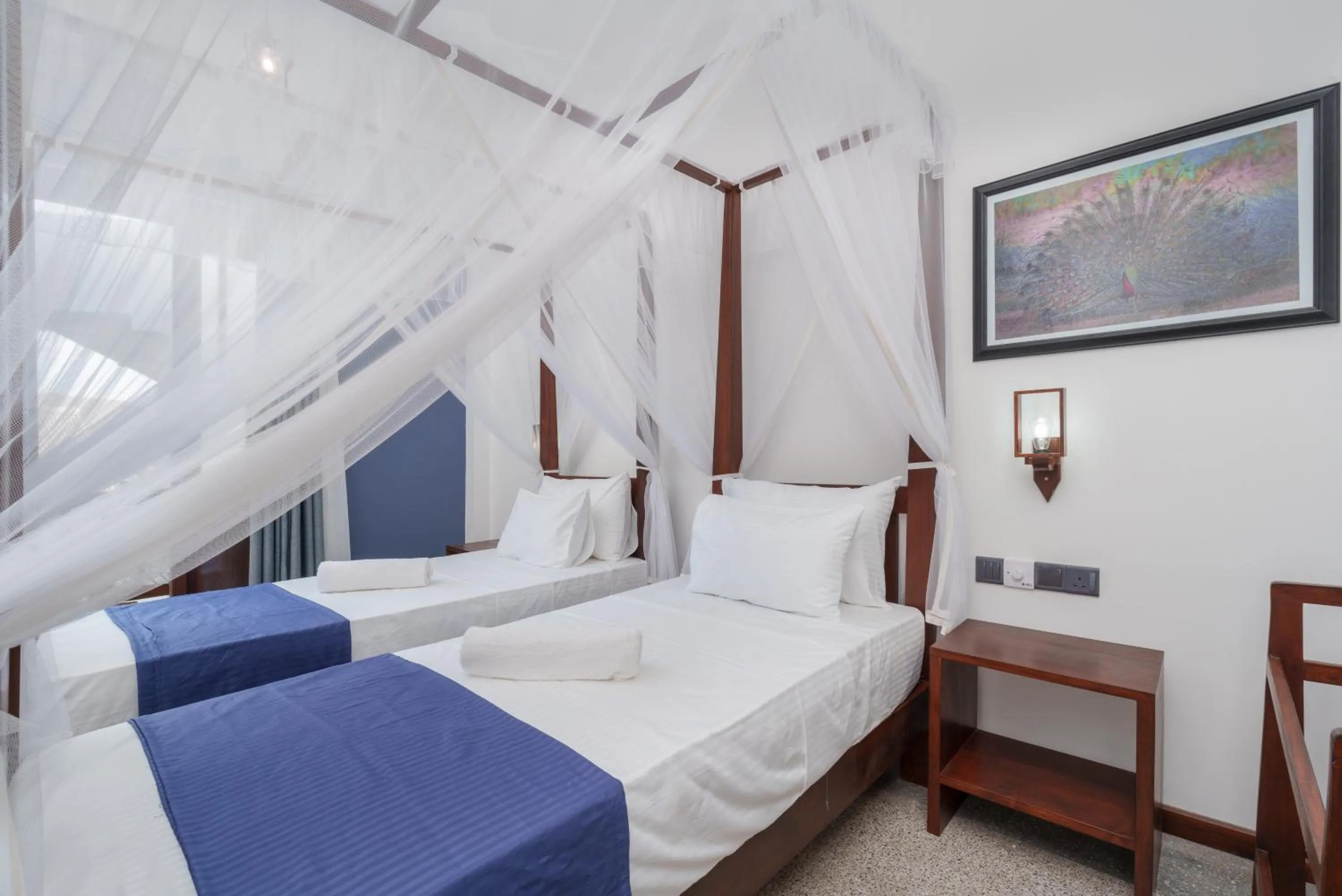 Bedroom, Bed in Olu Ayurveda Beach Resort