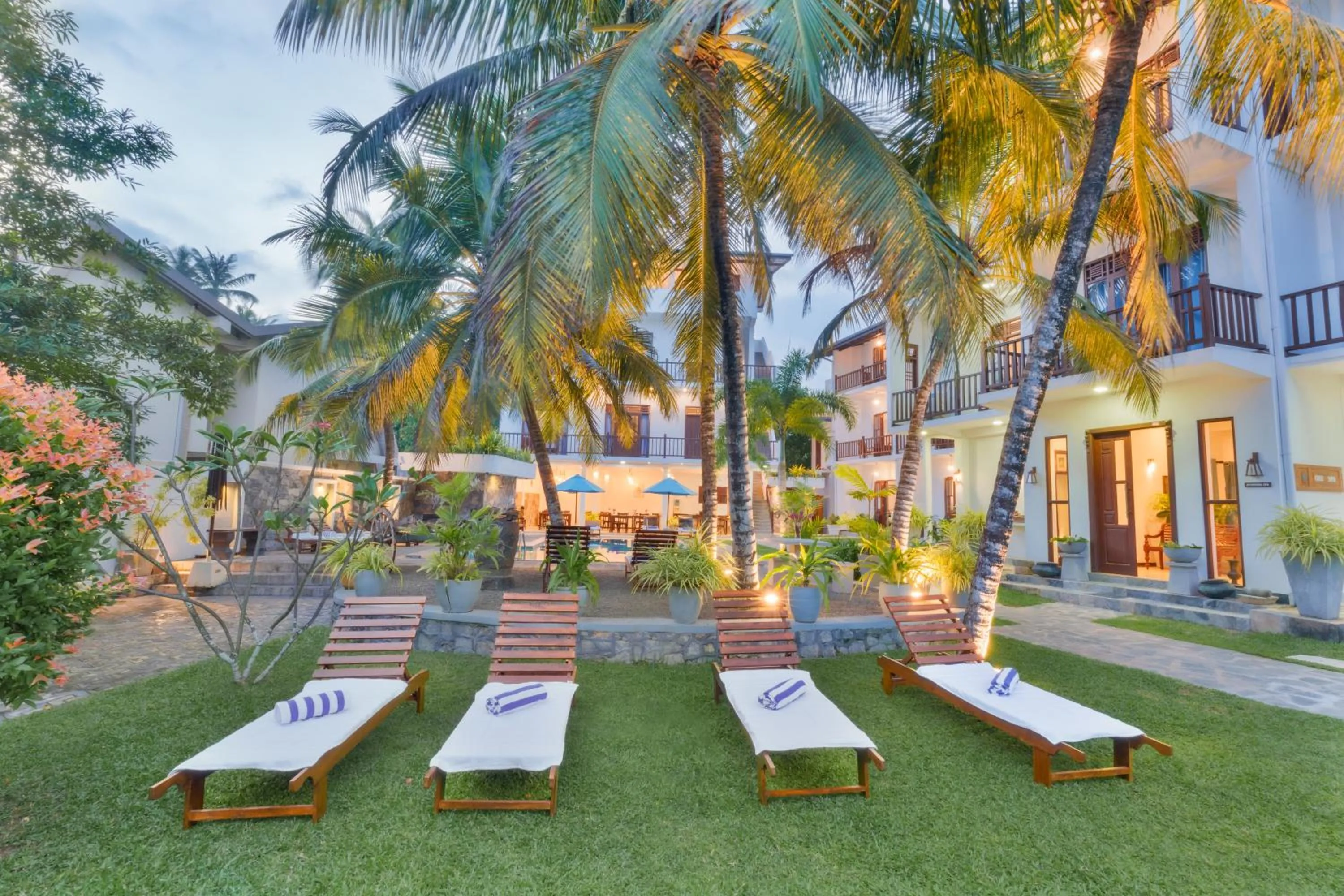 Property building in Olu Ayurveda Beach Resort