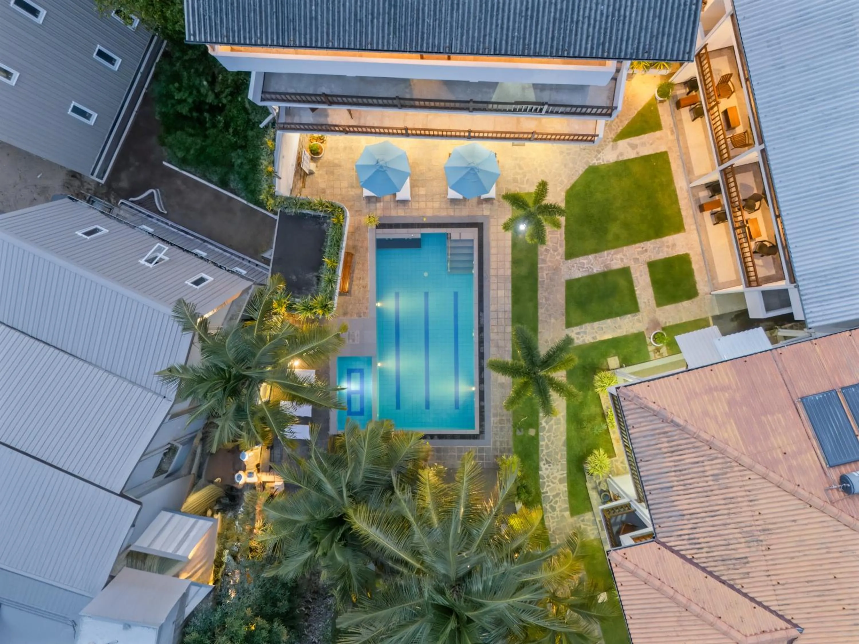Property building in Olu Ayurveda Beach Resort