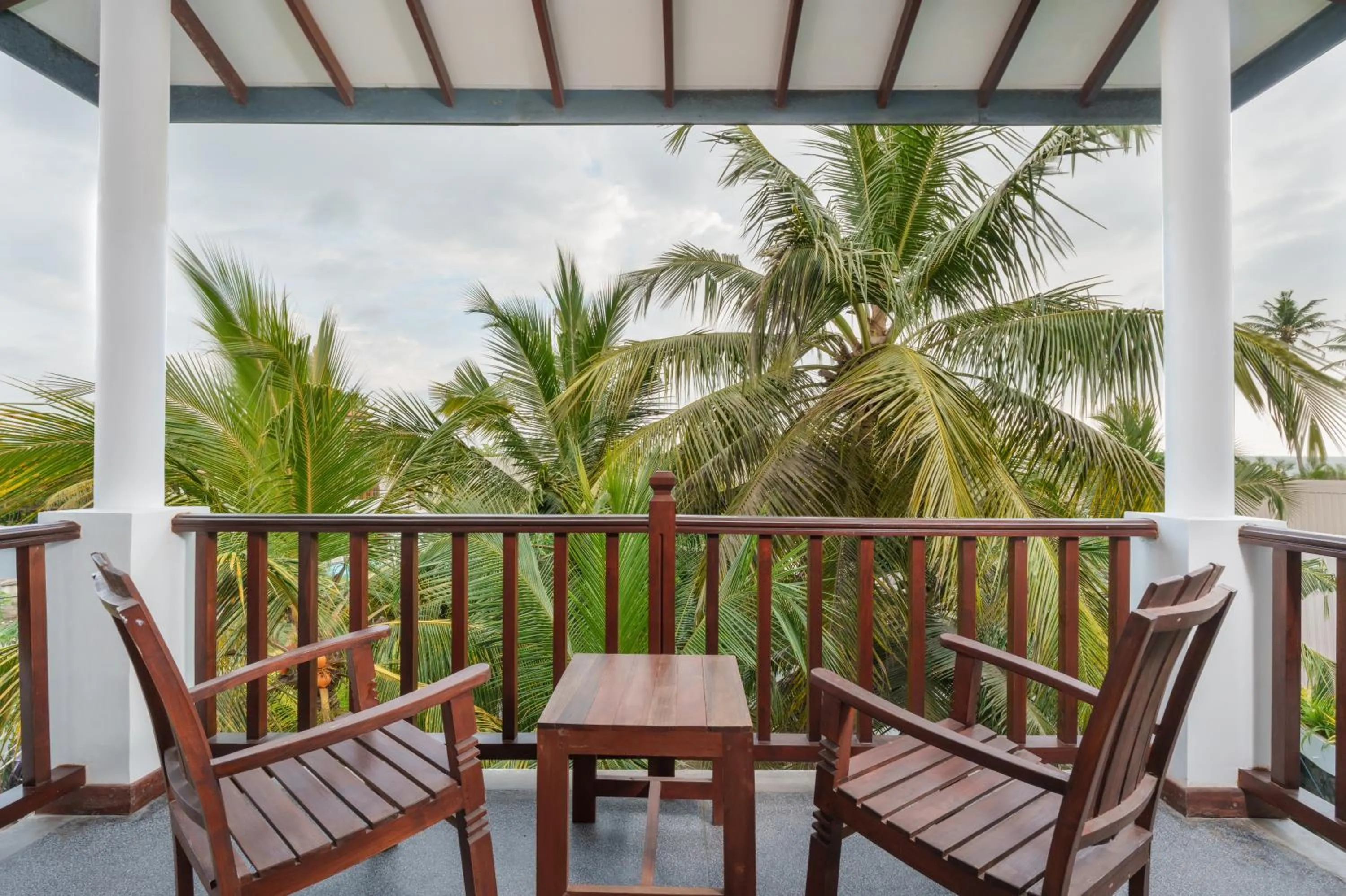 Balcony/Terrace in Olu Ayurveda Beach Resort