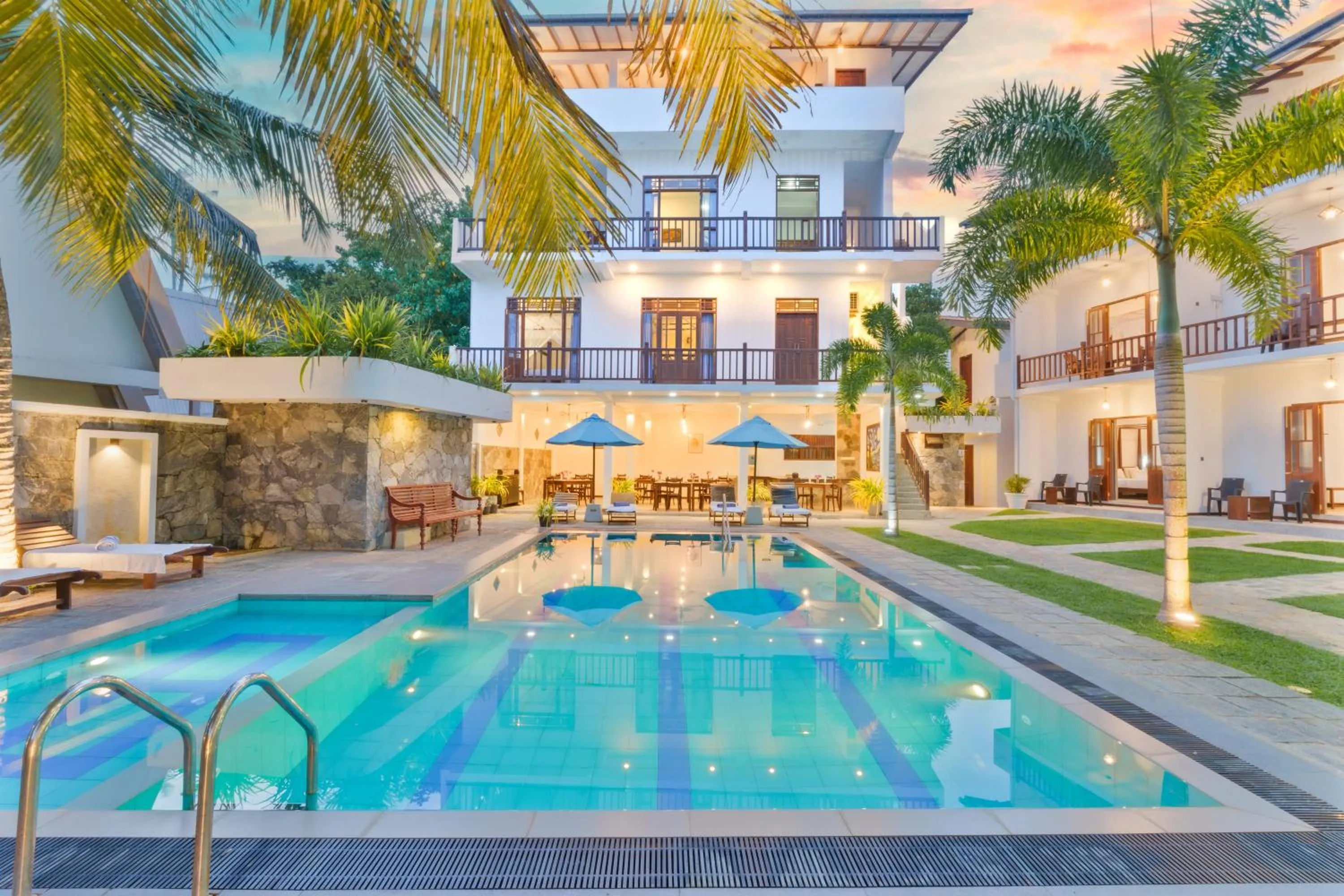 Property building in Olu Ayurveda Beach Resort