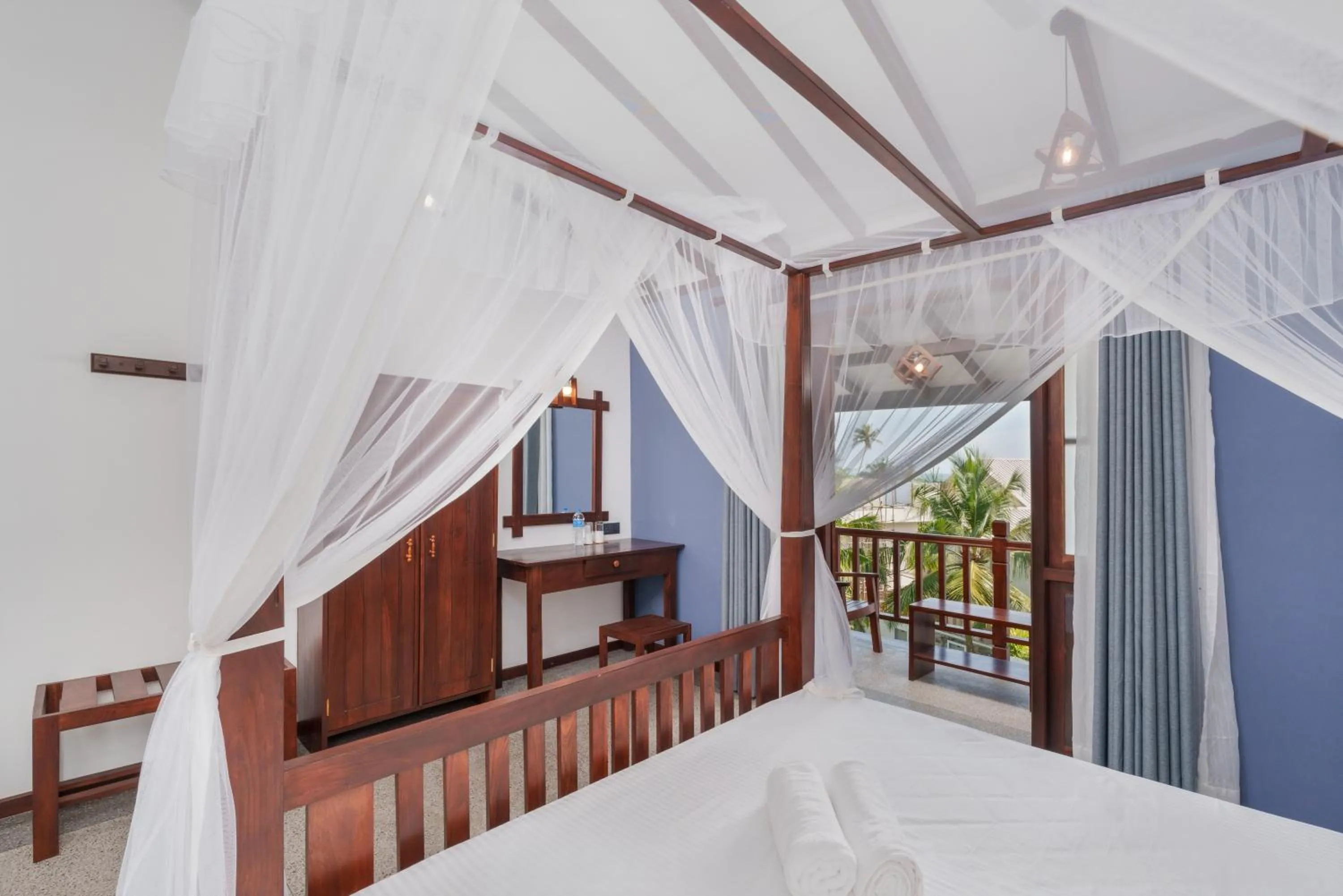 Bedroom, Bed in Olu Ayurveda Beach Resort
