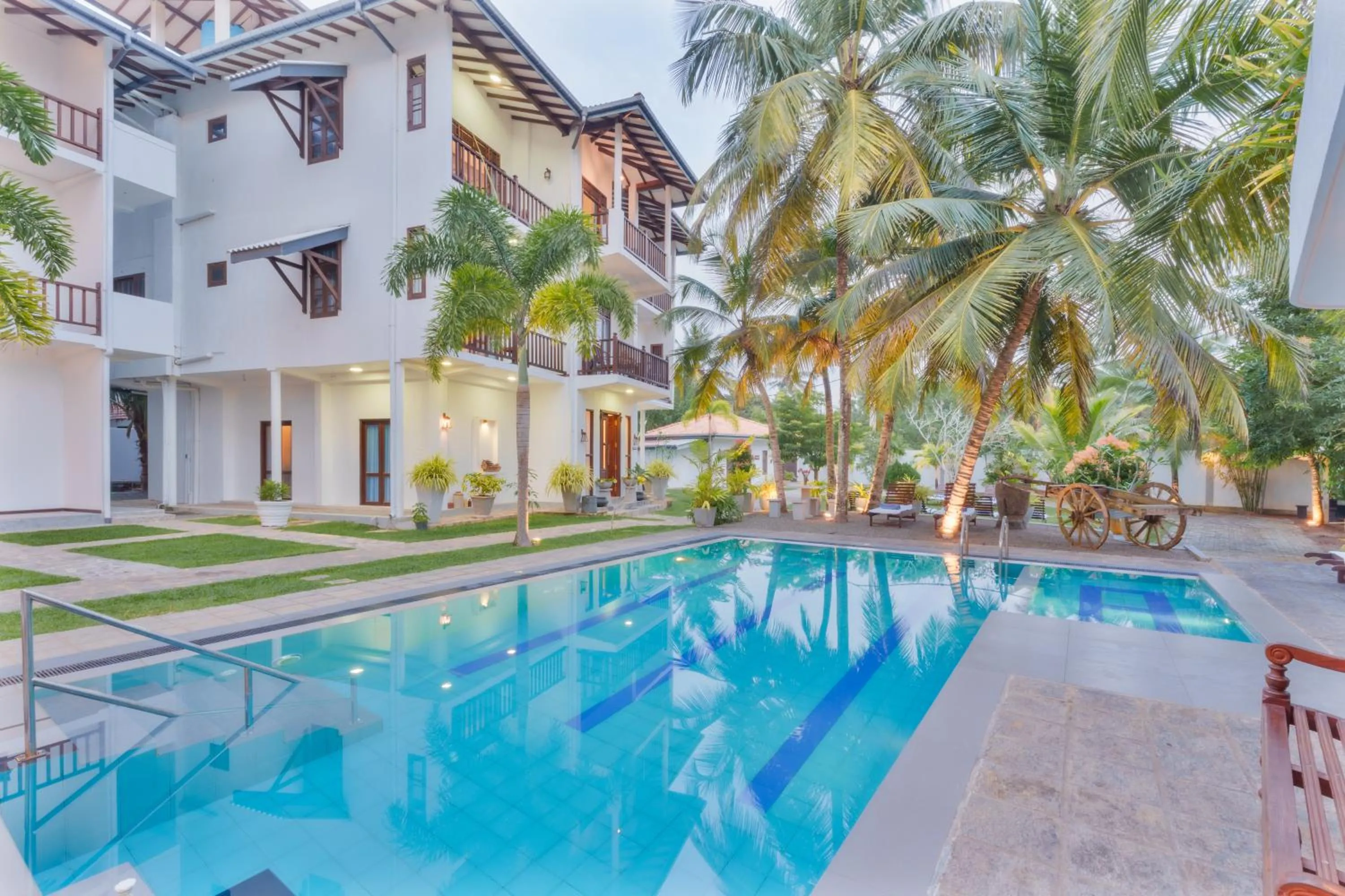 Property building in Olu Ayurveda Beach Resort