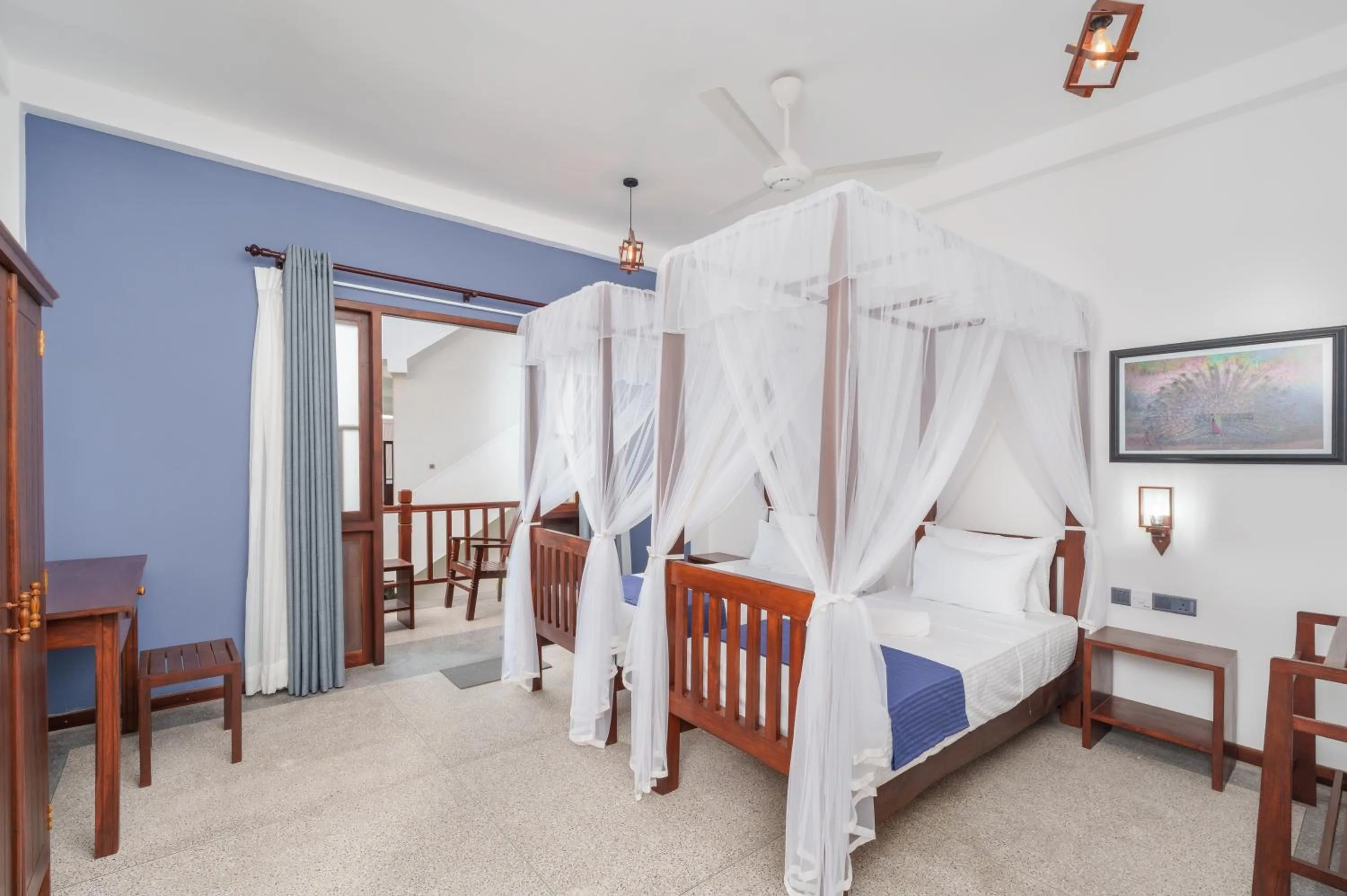 Bedroom, Bed in Olu Ayurveda Beach Resort