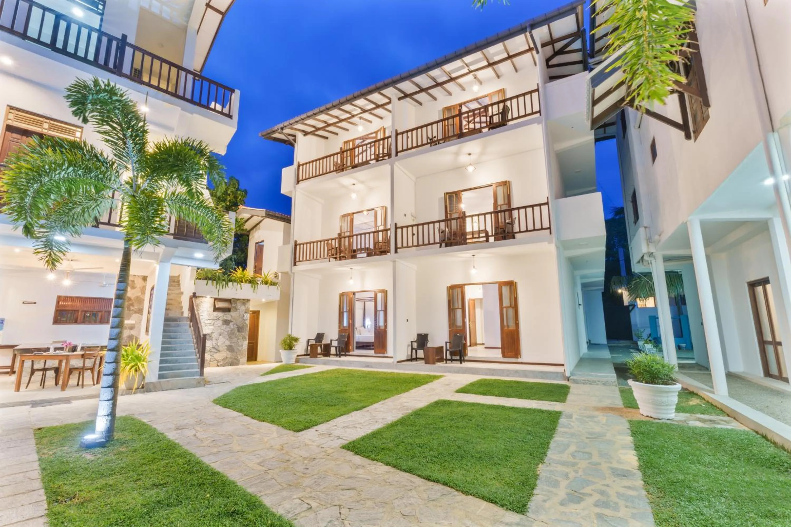Property building in Olu Ayurveda Beach Resort