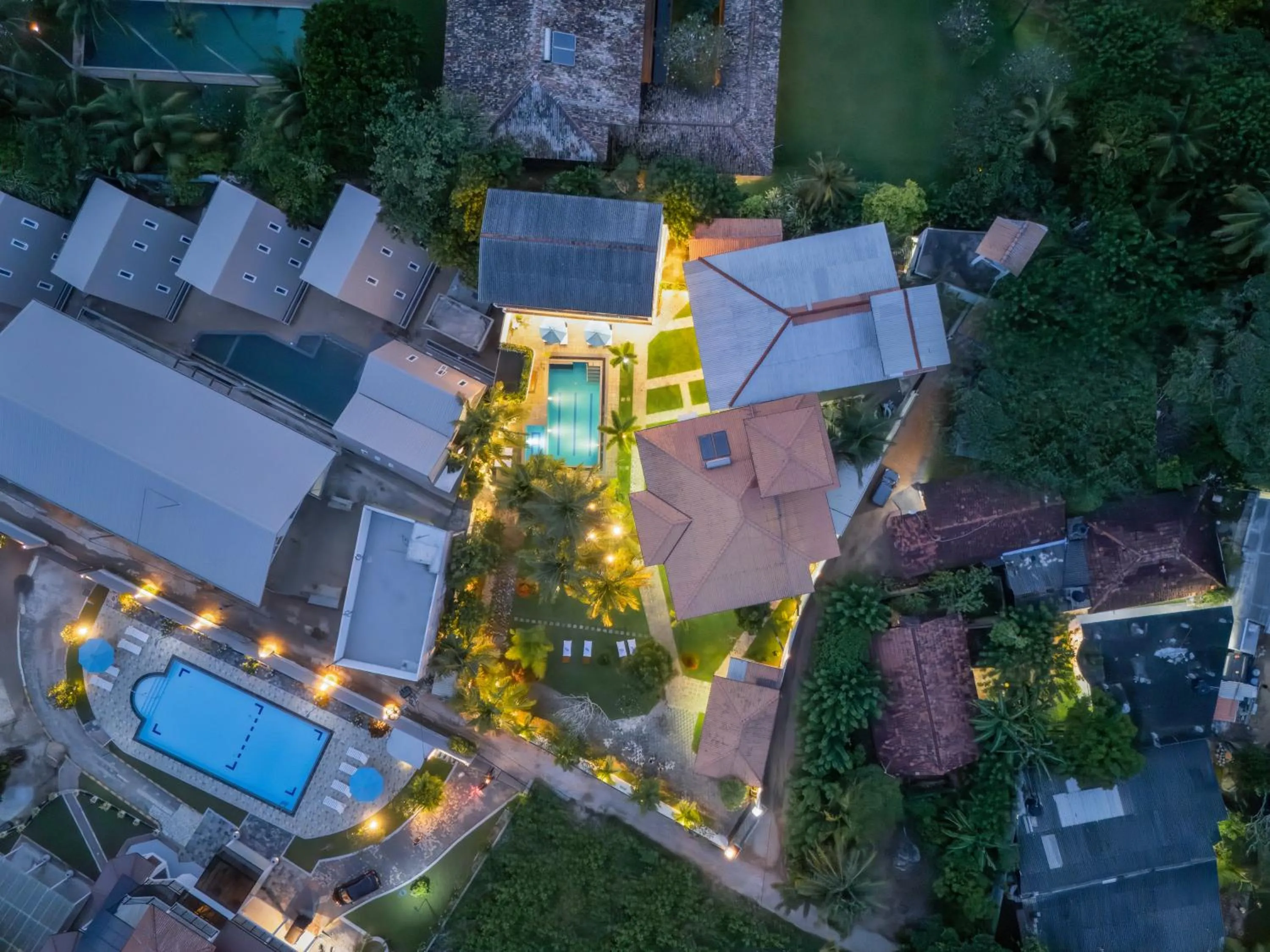 Property building in Olu Ayurveda Beach Resort