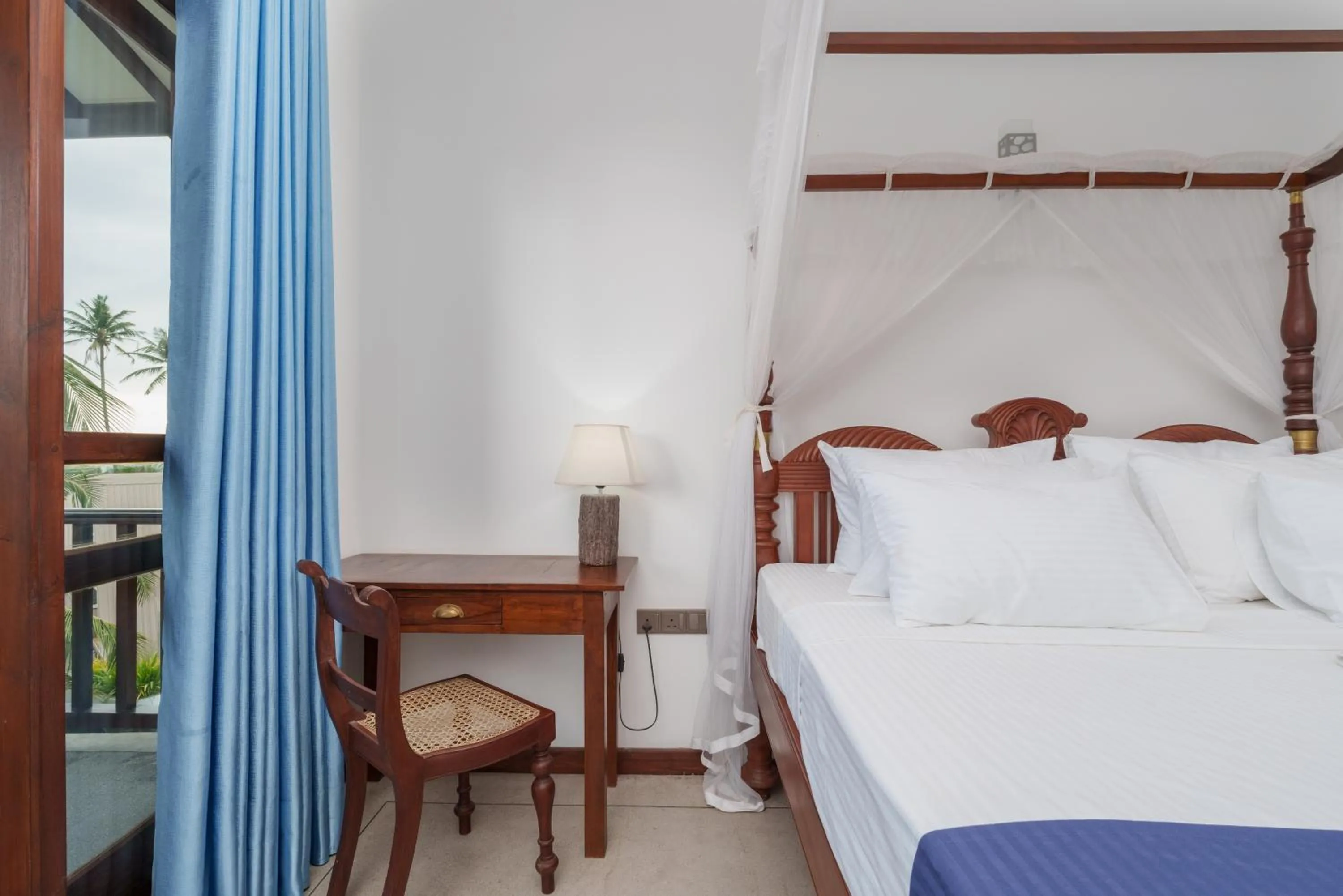 Bedroom, Bed in Olu Ayurveda Beach Resort