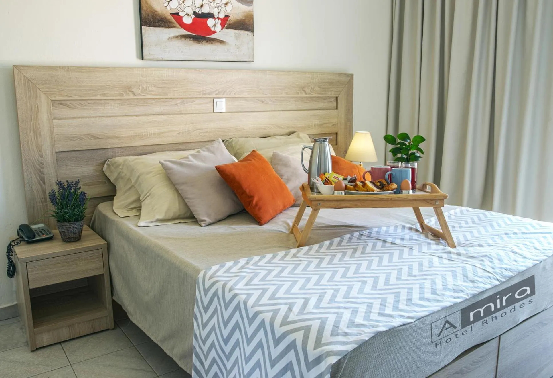 Bedroom in Amira Hotel Rhodes