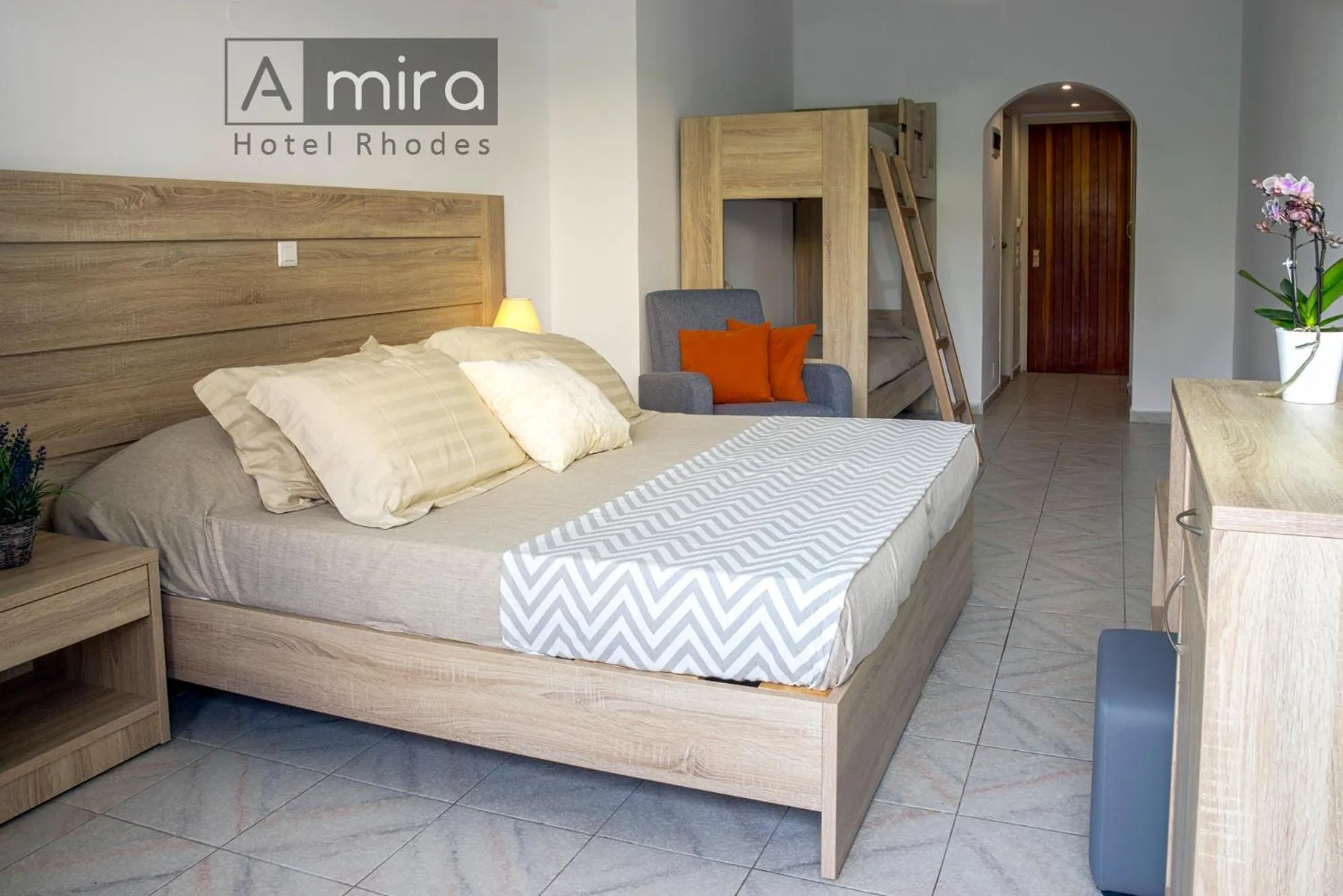 Bedroom in Amira Hotel Rhodes