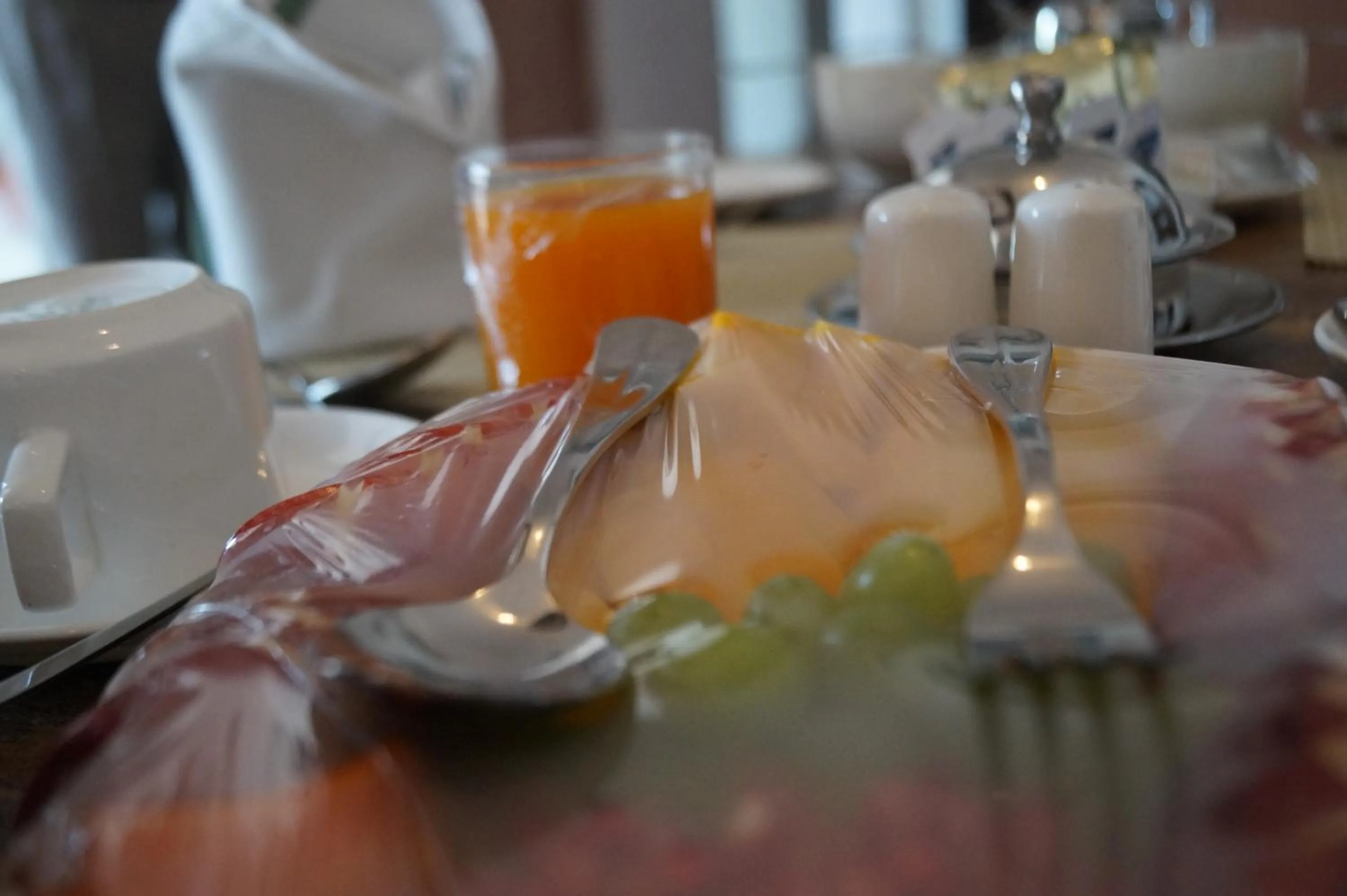 Buffet breakfast in Amritara Chandra Mahal Haveli, Bharatpur