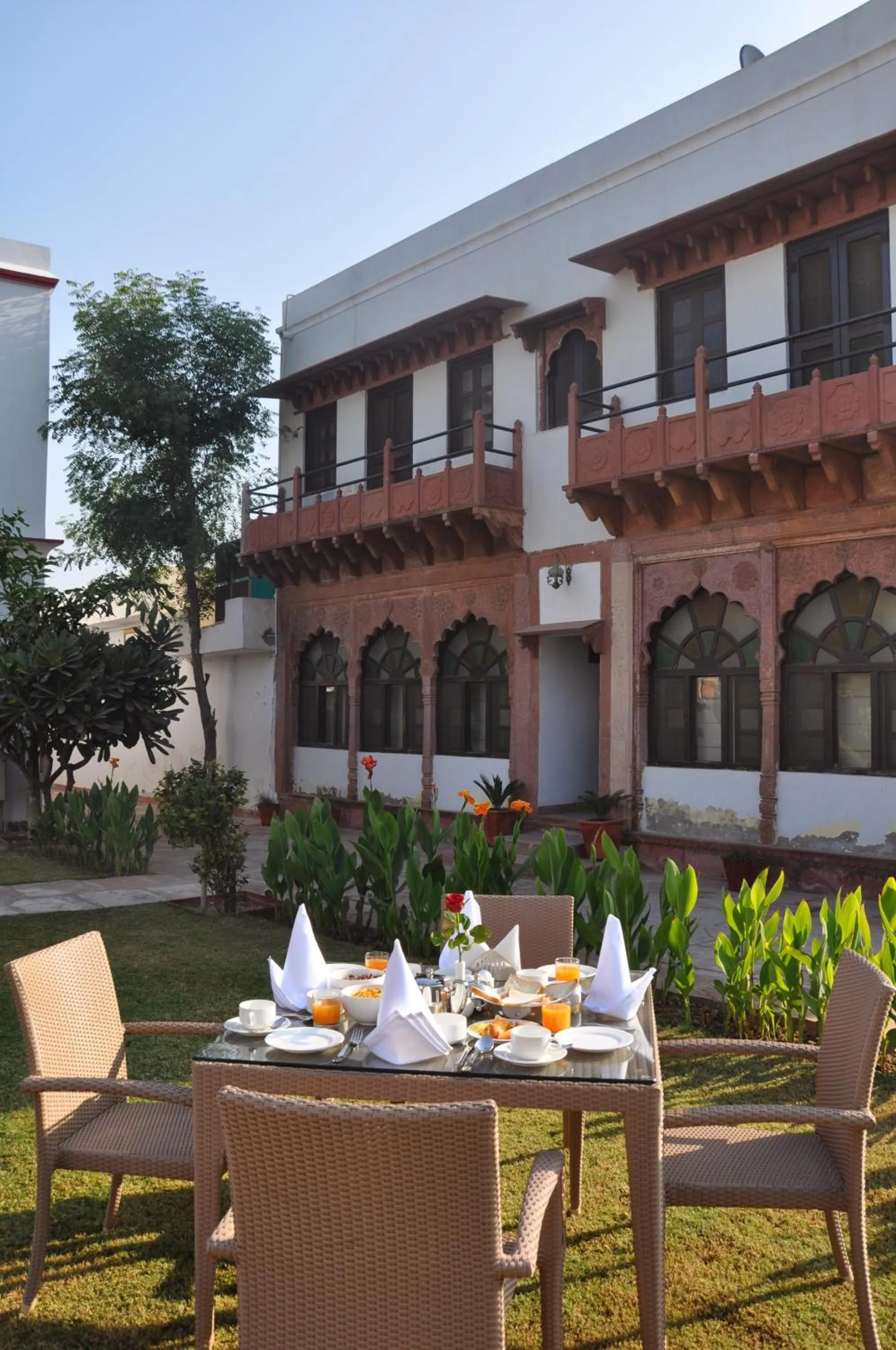 Property building in Amritara Chandra Mahal Haveli, Bharatpur
