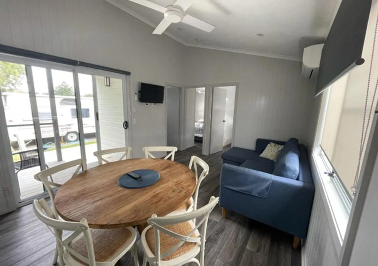 Dining area in NRMA Shellharbour Beachside Holiday Park