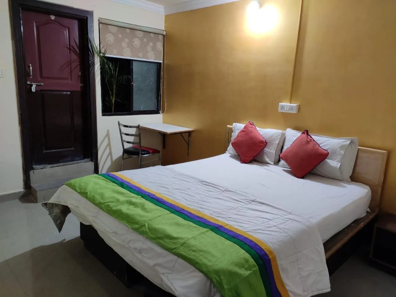 Bedroom, Bed in Abhimaan Residency