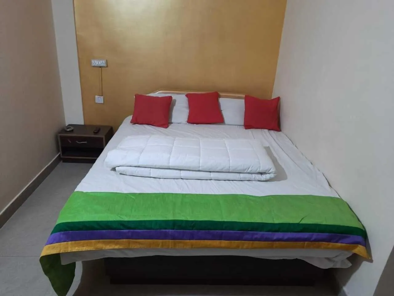 Bedroom, Bed in Abhimaan Residency