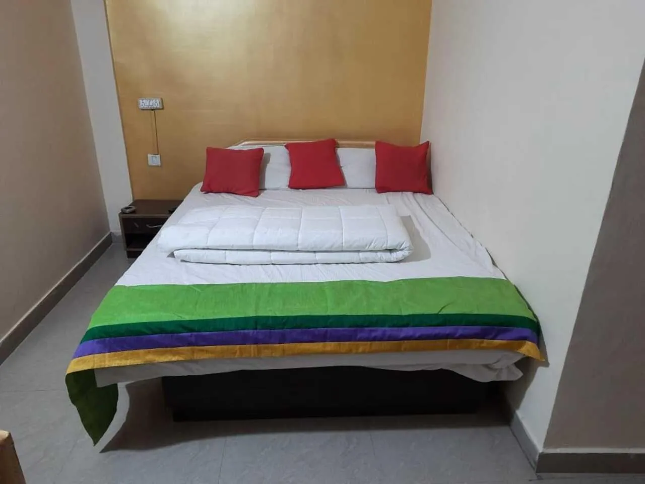 Bedroom, Bed in Abhimaan Residency