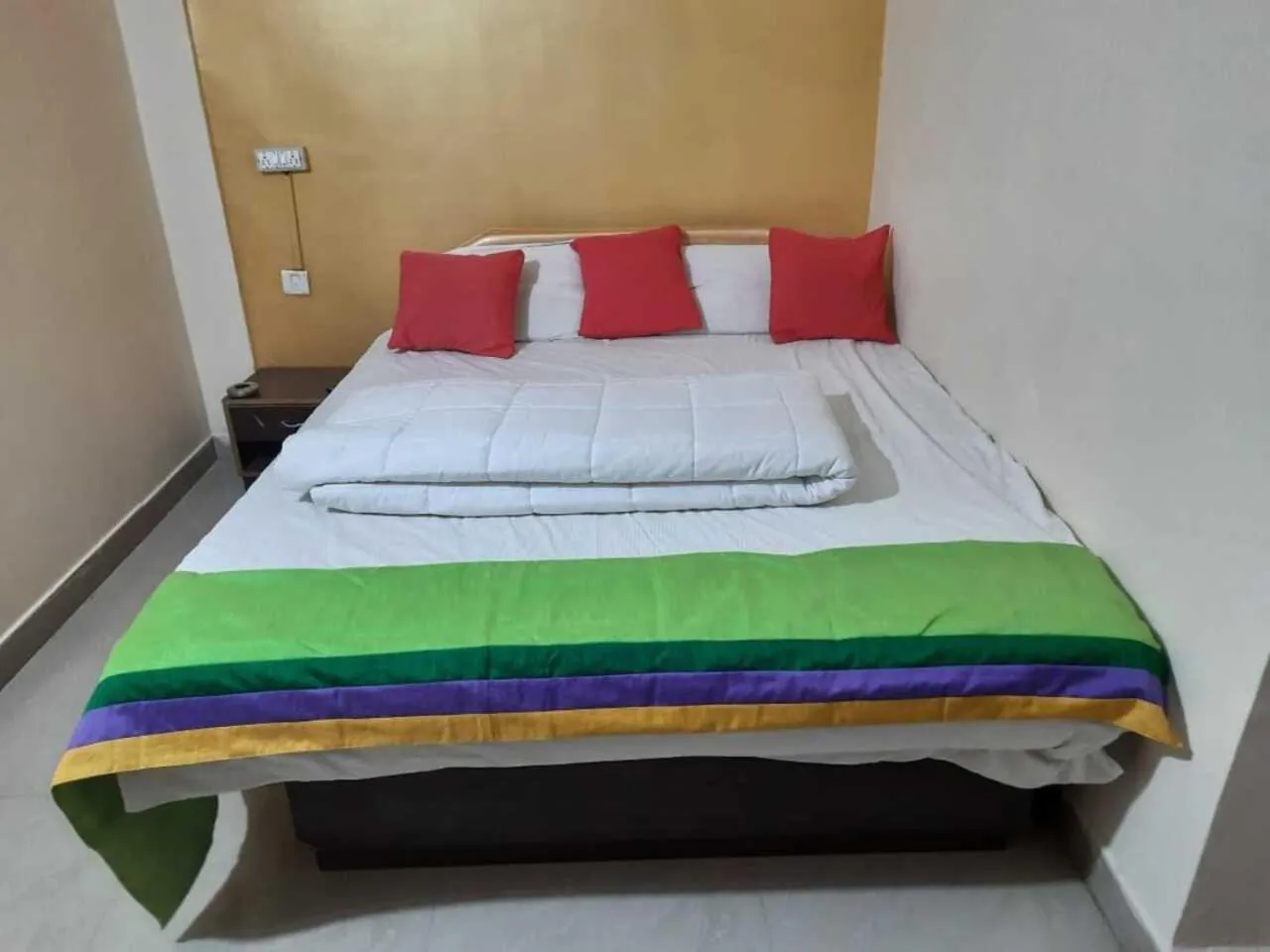 Bedroom, Bed in Abhimaan Residency