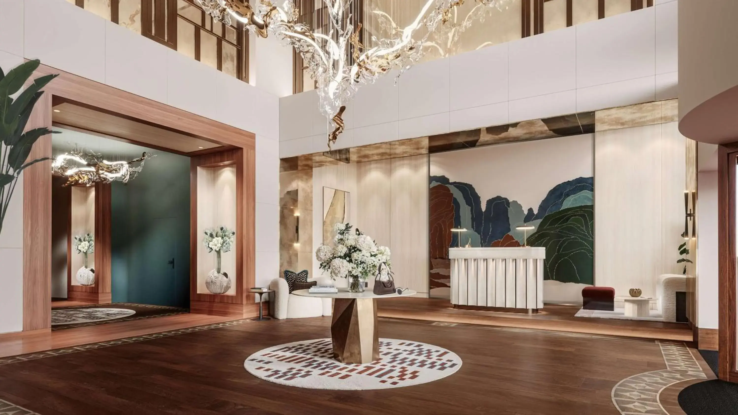 Lobby or reception in Conrad Hamburg Lobby or reception in Conrad Hamburg