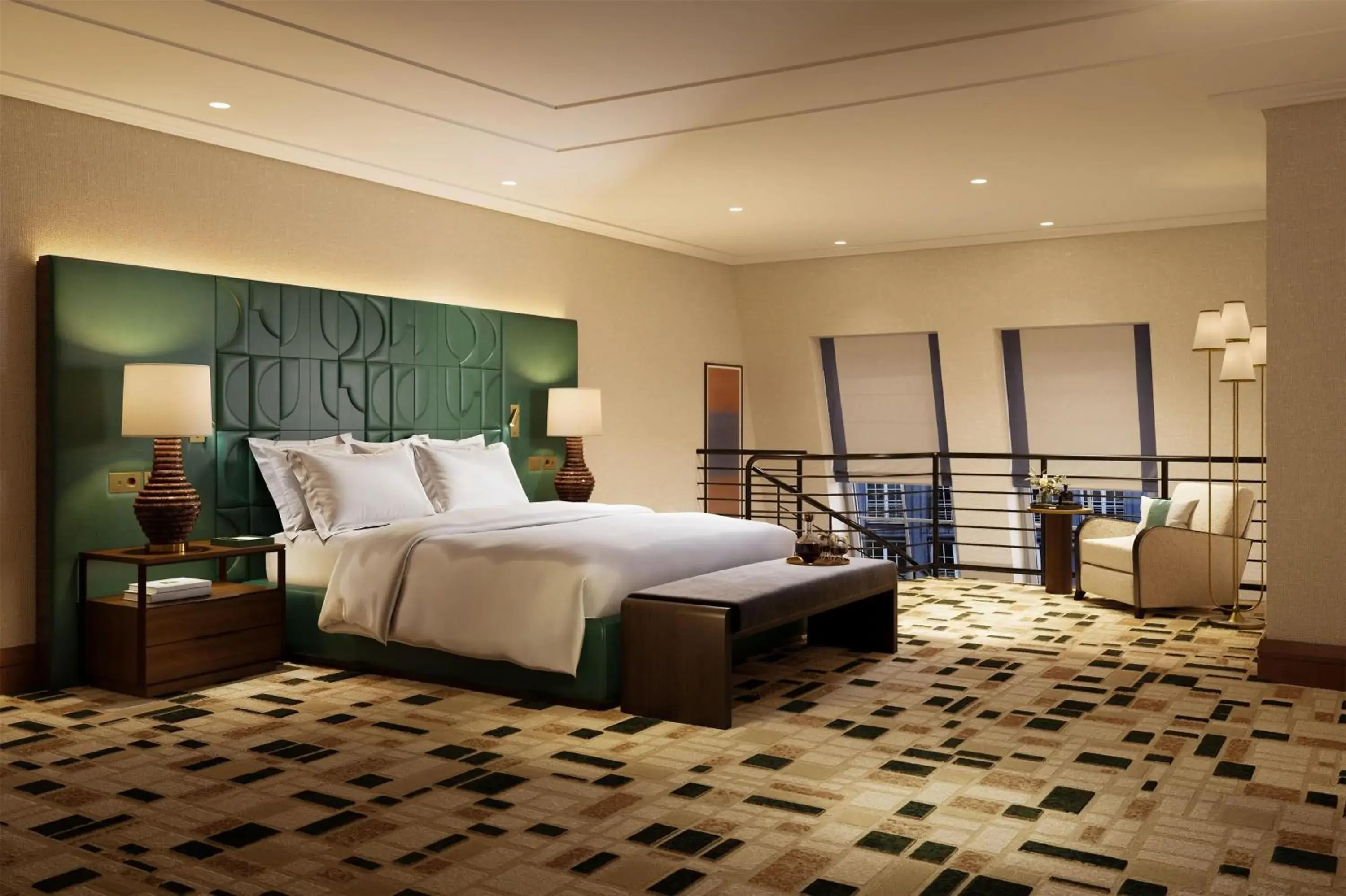 Bed in Conrad Hamburg Bed in Conrad Hamburg