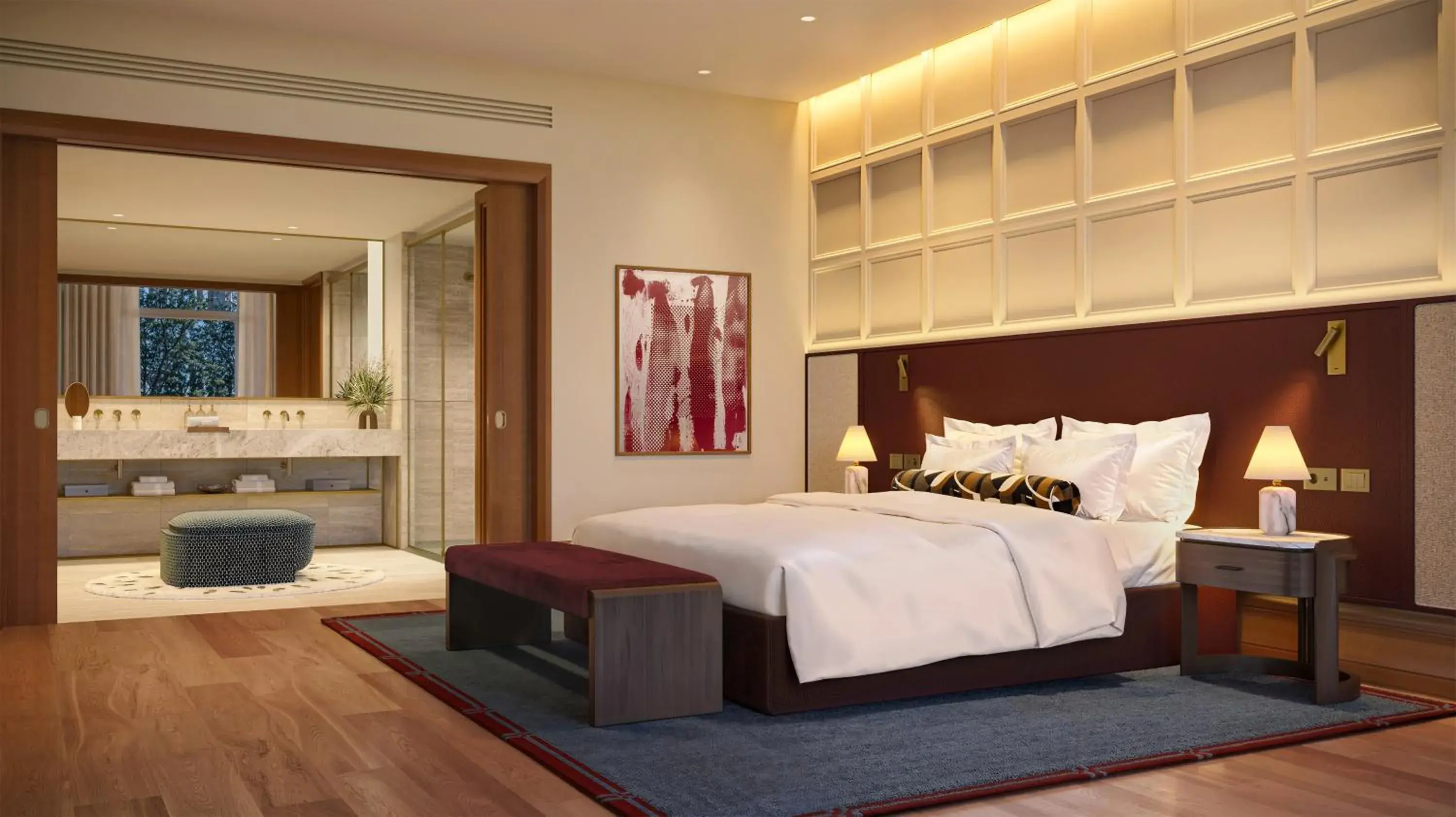 Bed in Conrad Hamburg Bed in Conrad Hamburg