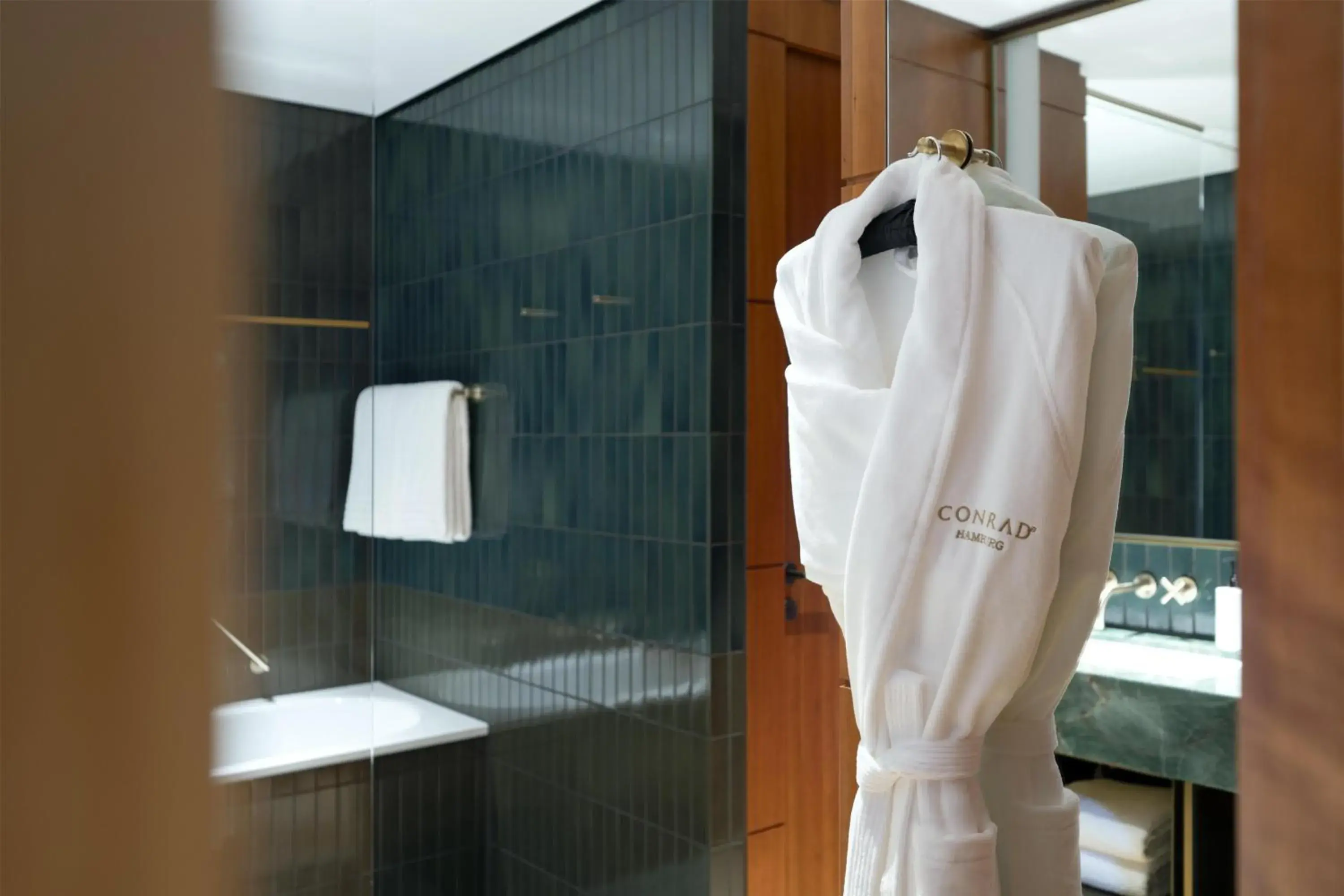 Bathroom in Conrad Hamburg Bathroom in Conrad Hamburg
