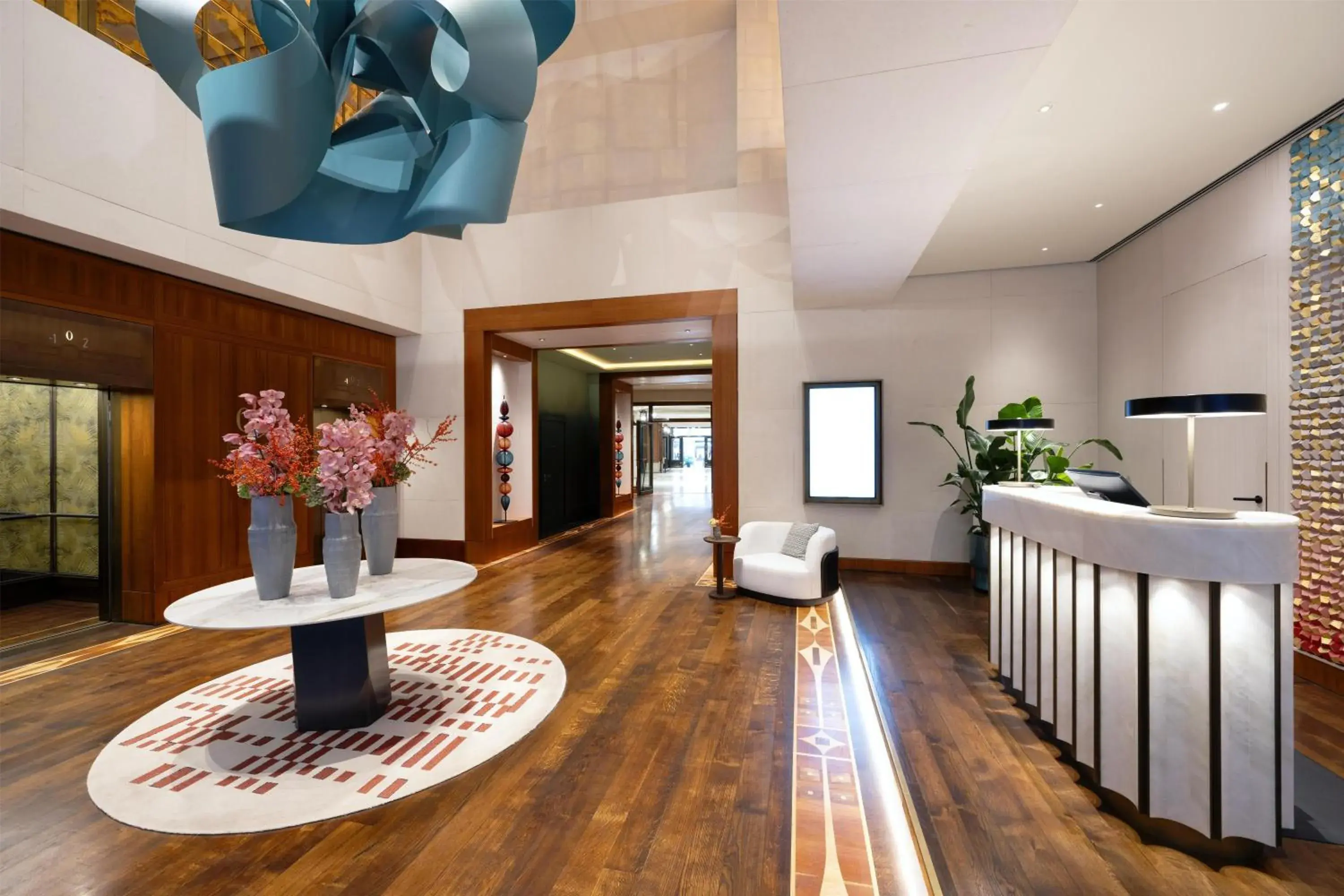 Lobby or reception in Conrad Hamburg Lobby or reception in Conrad Hamburg