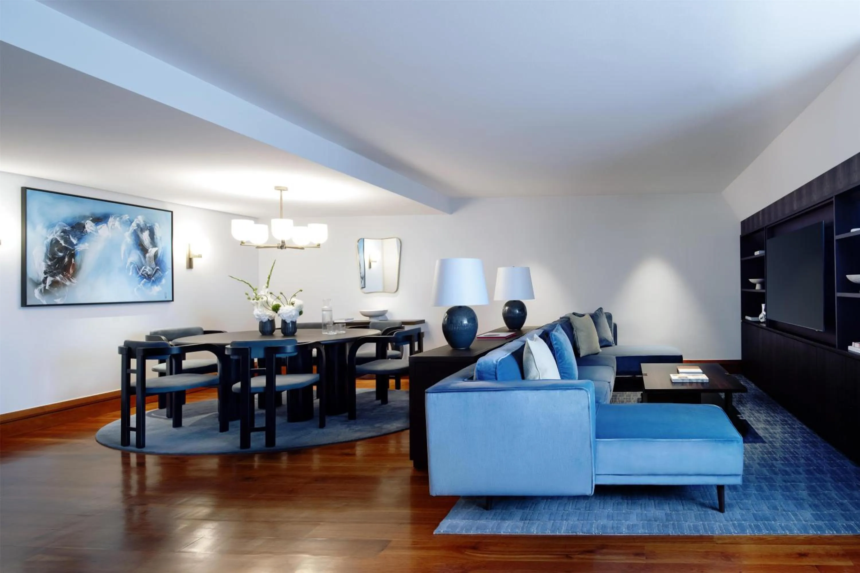 Living room in Conrad Hamburg