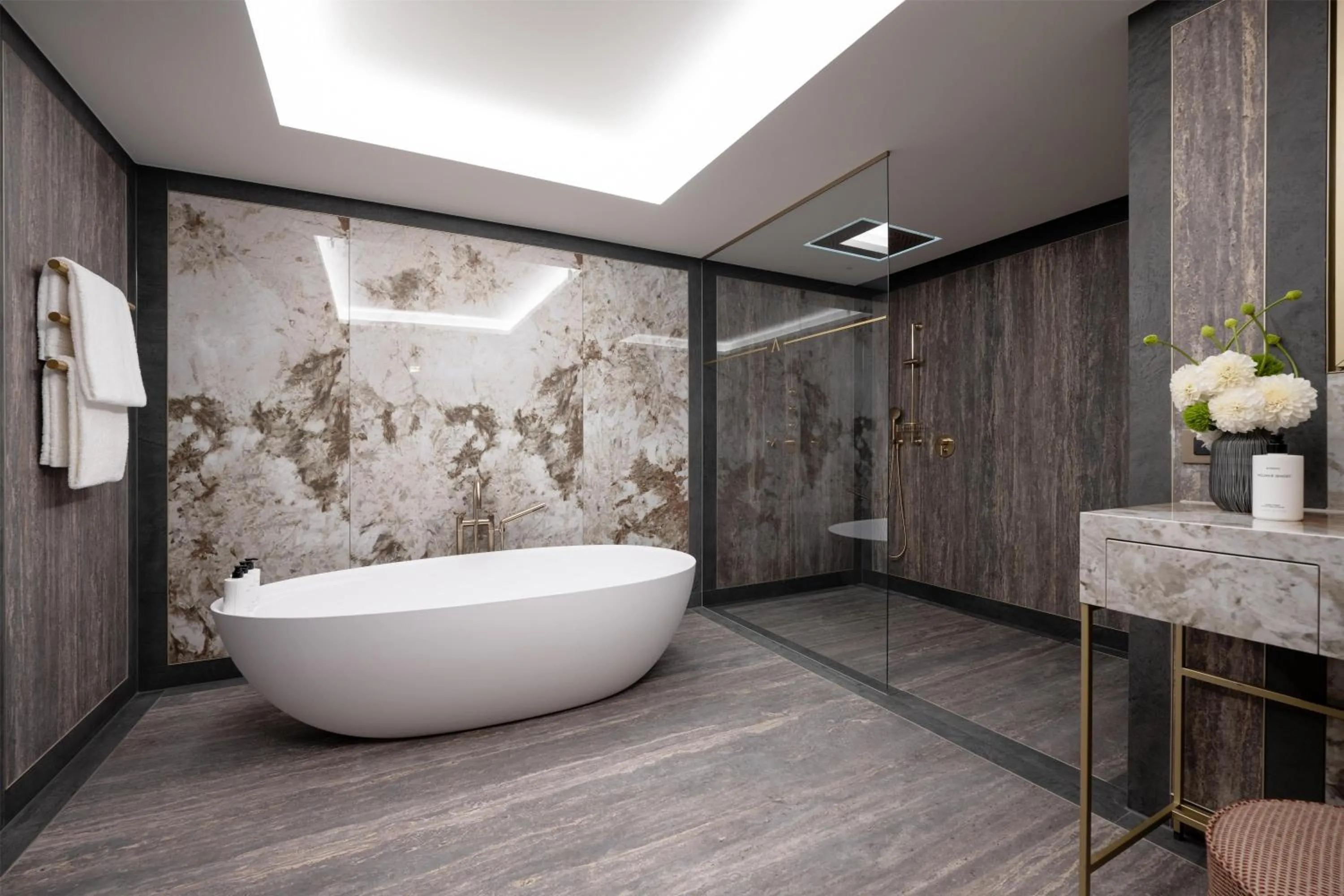 Bathroom in Conrad Hamburg