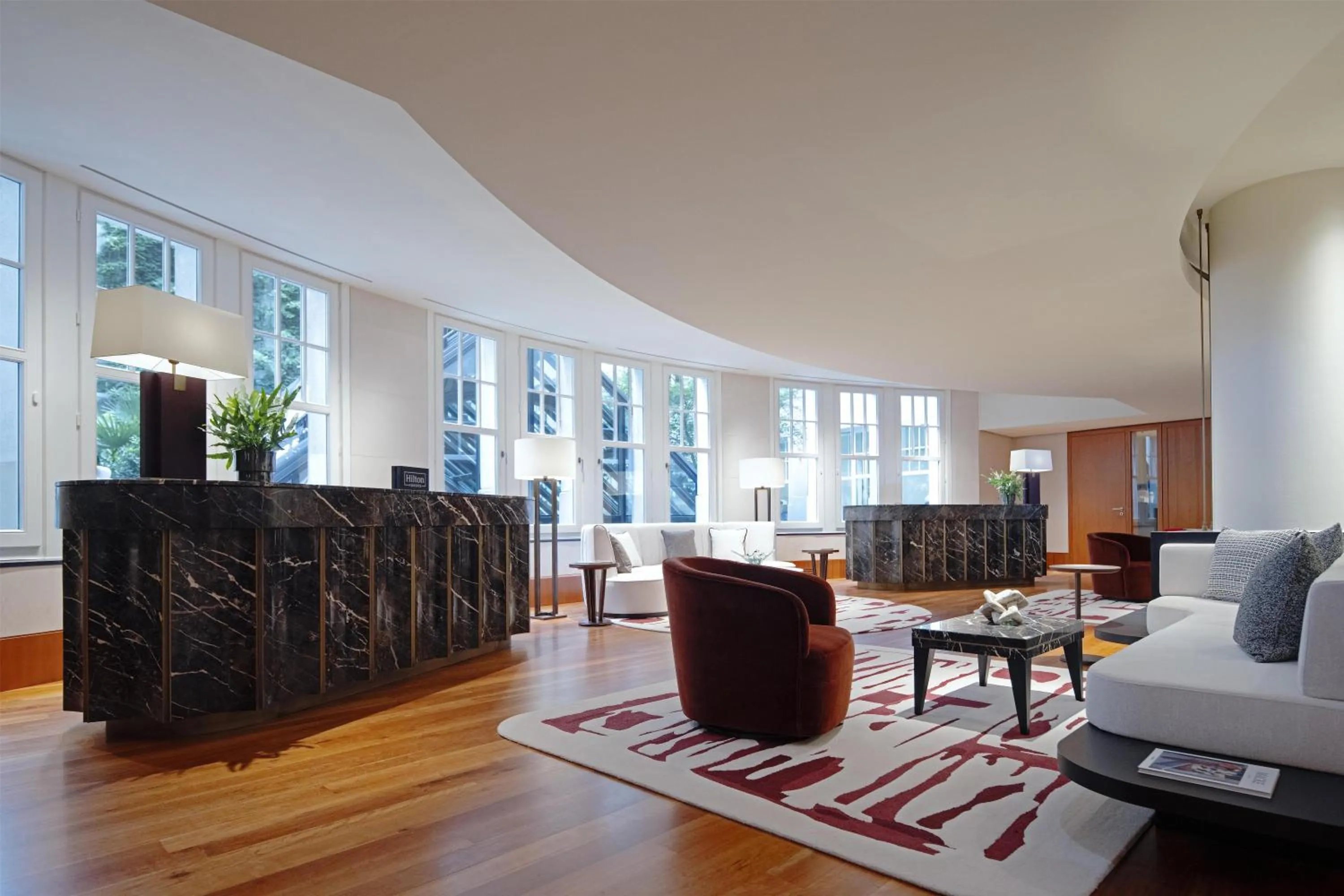 Lobby or reception in Conrad Hamburg