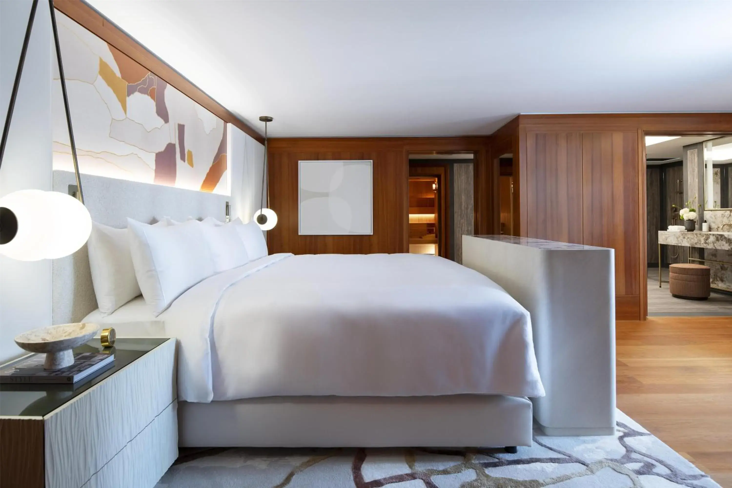 Bed in Conrad Hamburg Bed in Conrad Hamburg