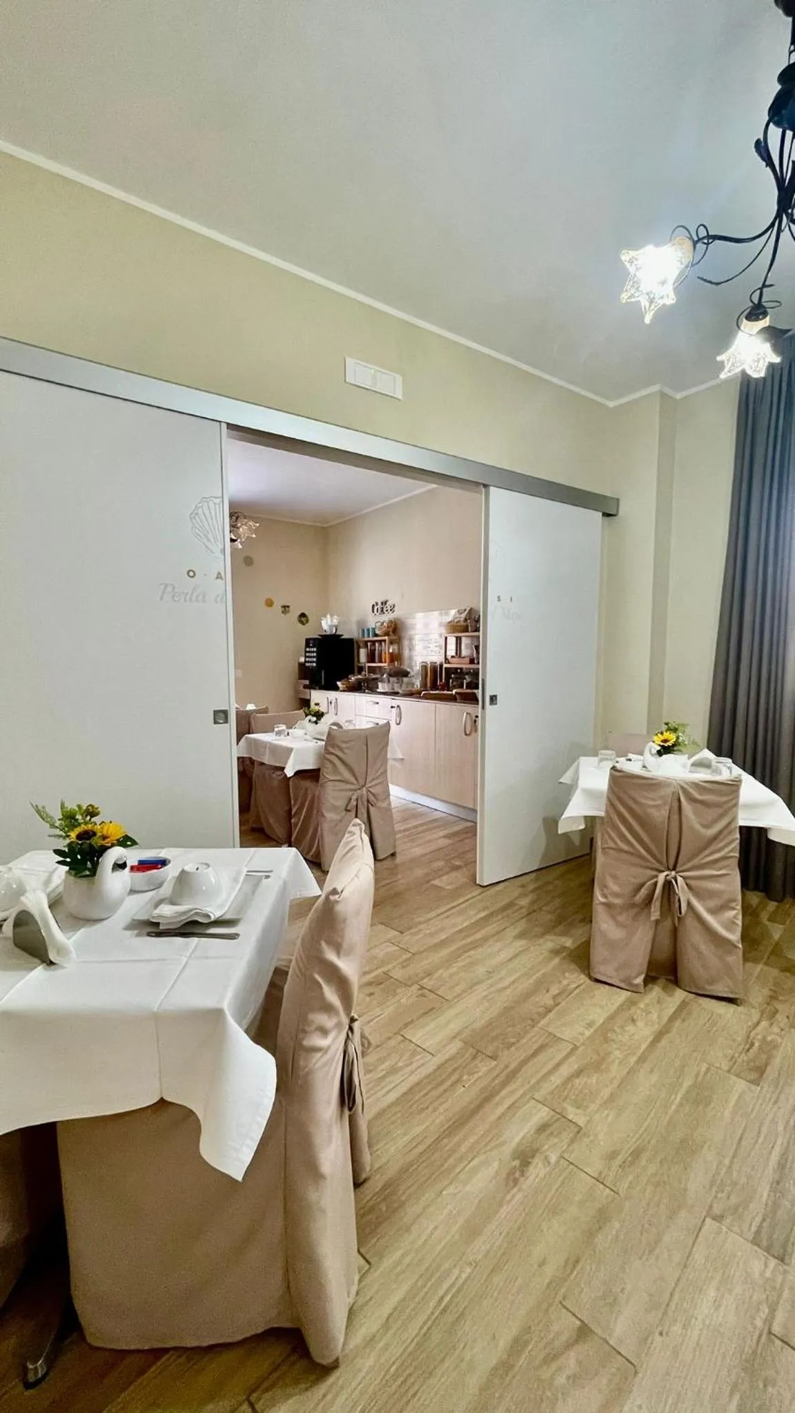 Breakfast in Oasi Perla Del Mare Rooms