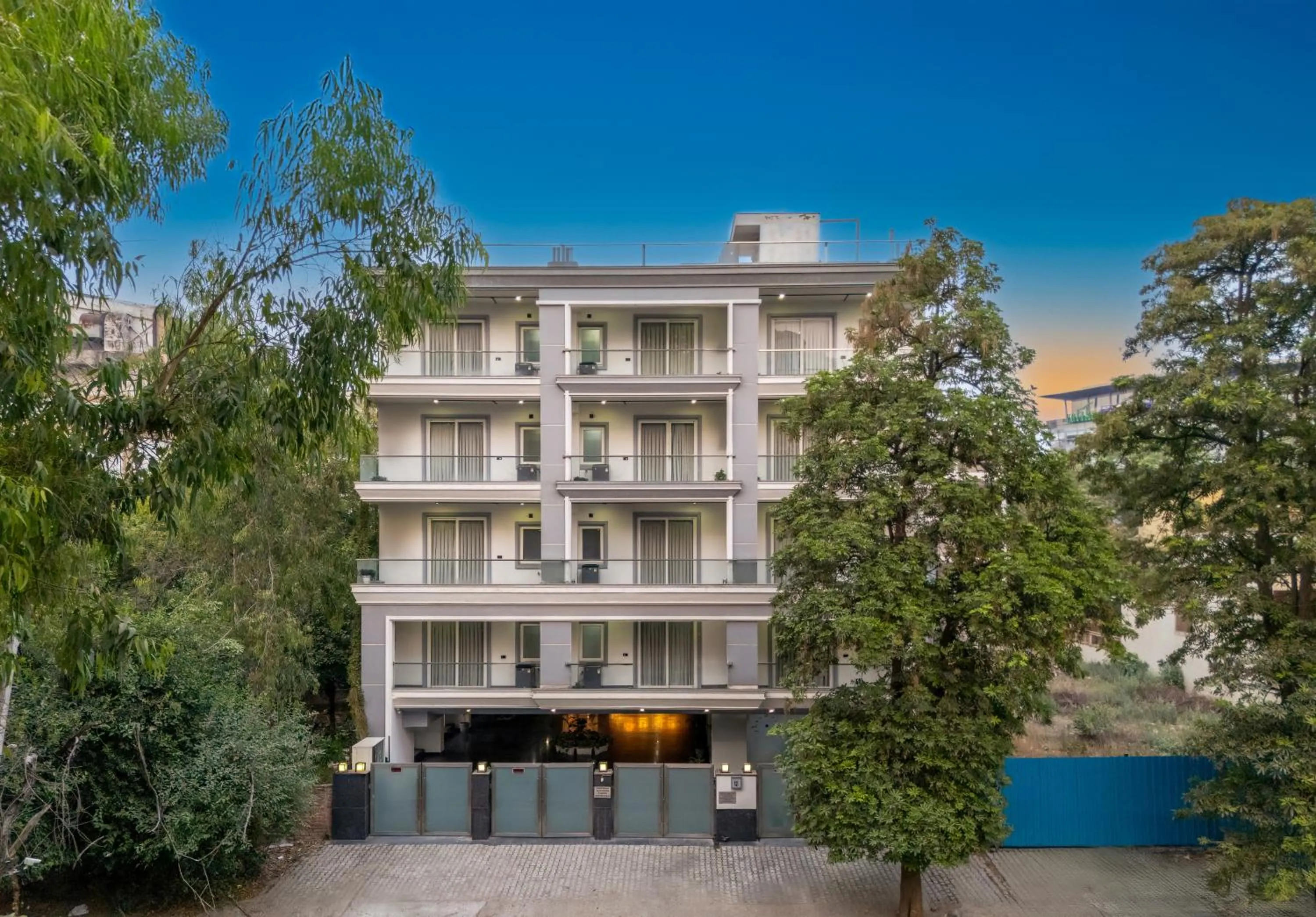 Facade/entrance in BedChambers Serviced Apartments, MG ROAD