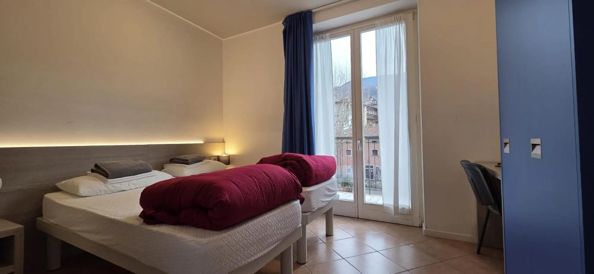 Bedroom, Bed in Ostello Città di Rovereto