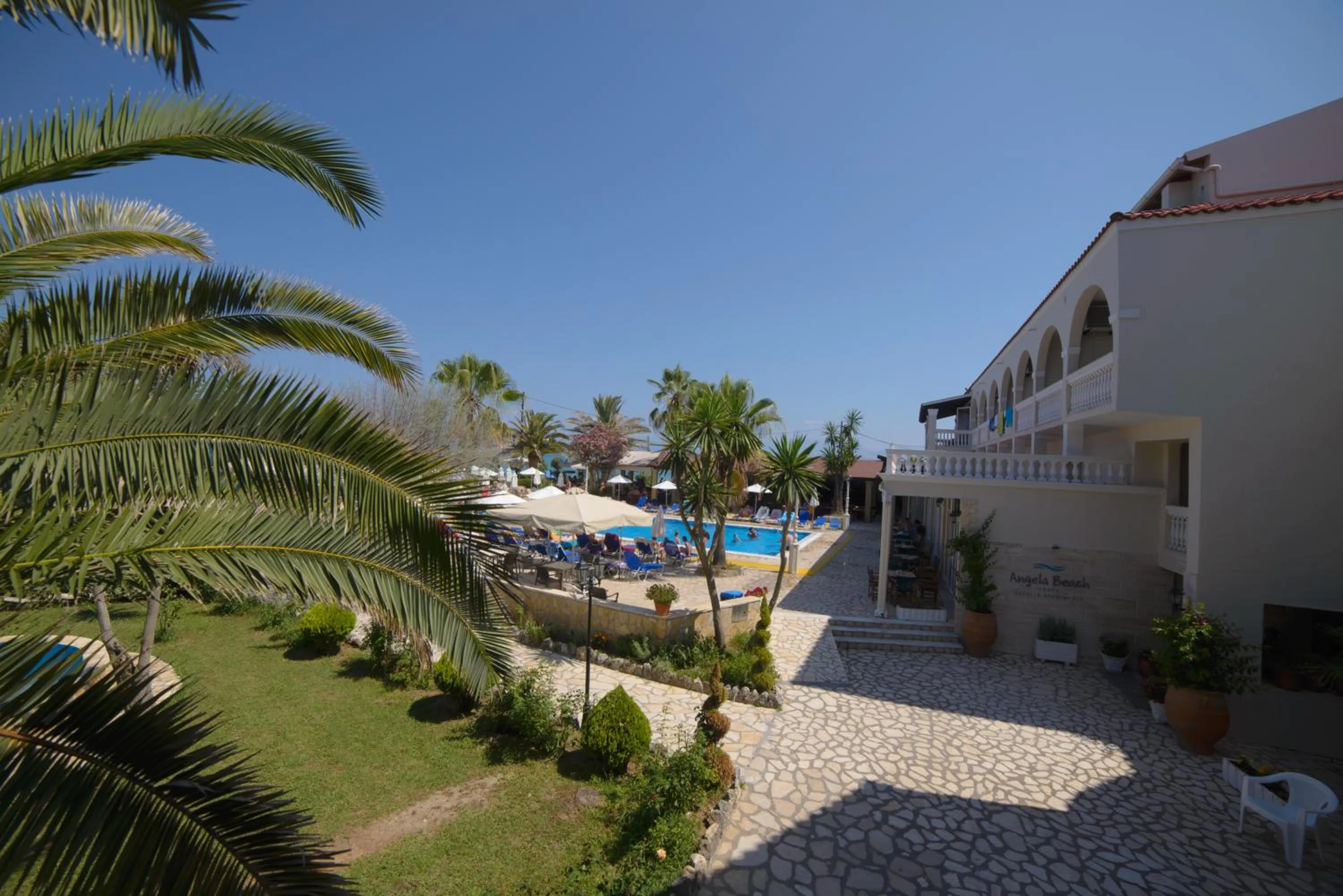 Property building in Angela Beach Hotel & Apts