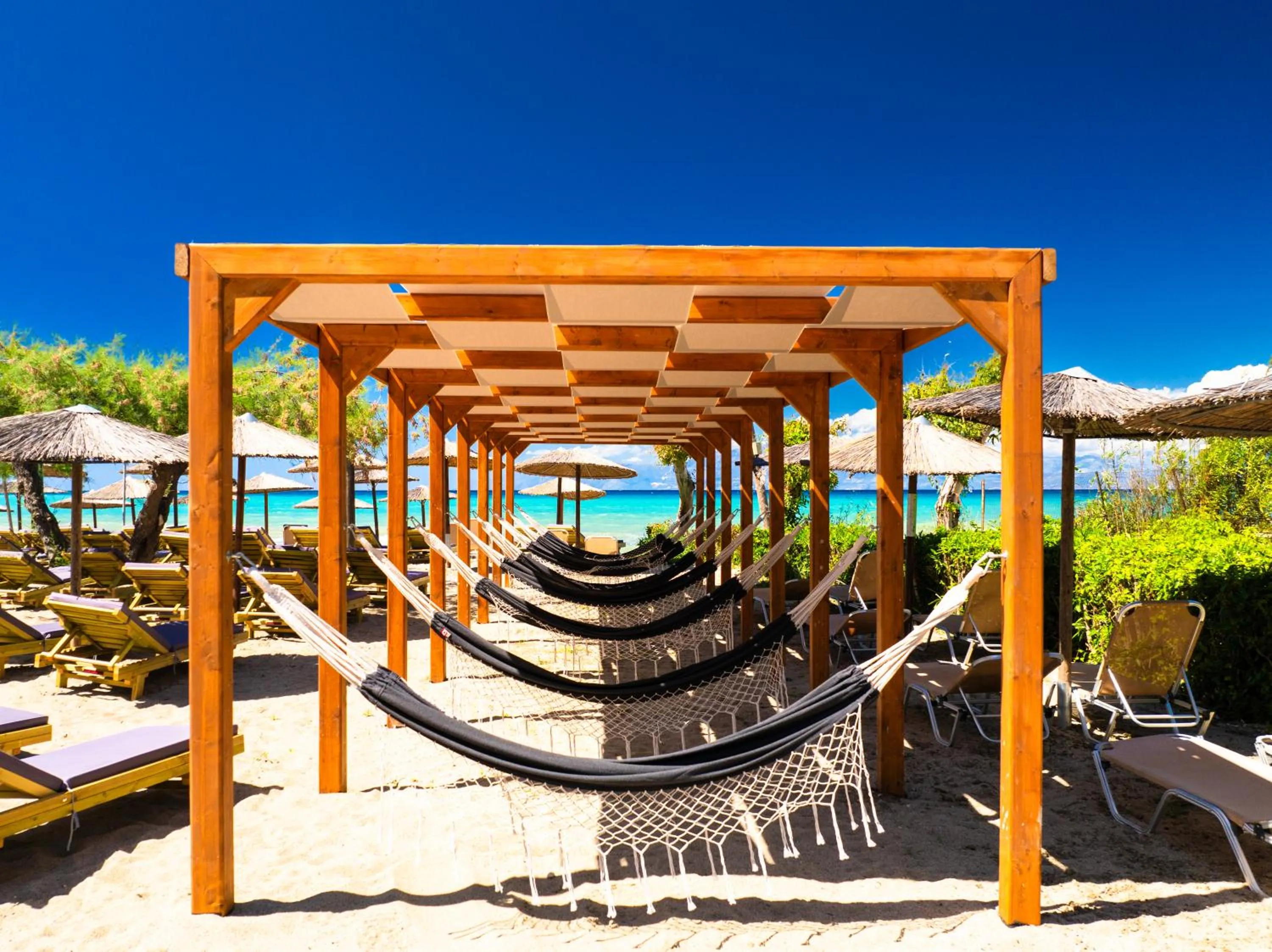 Beach in Angela Beach Hotel & Apts