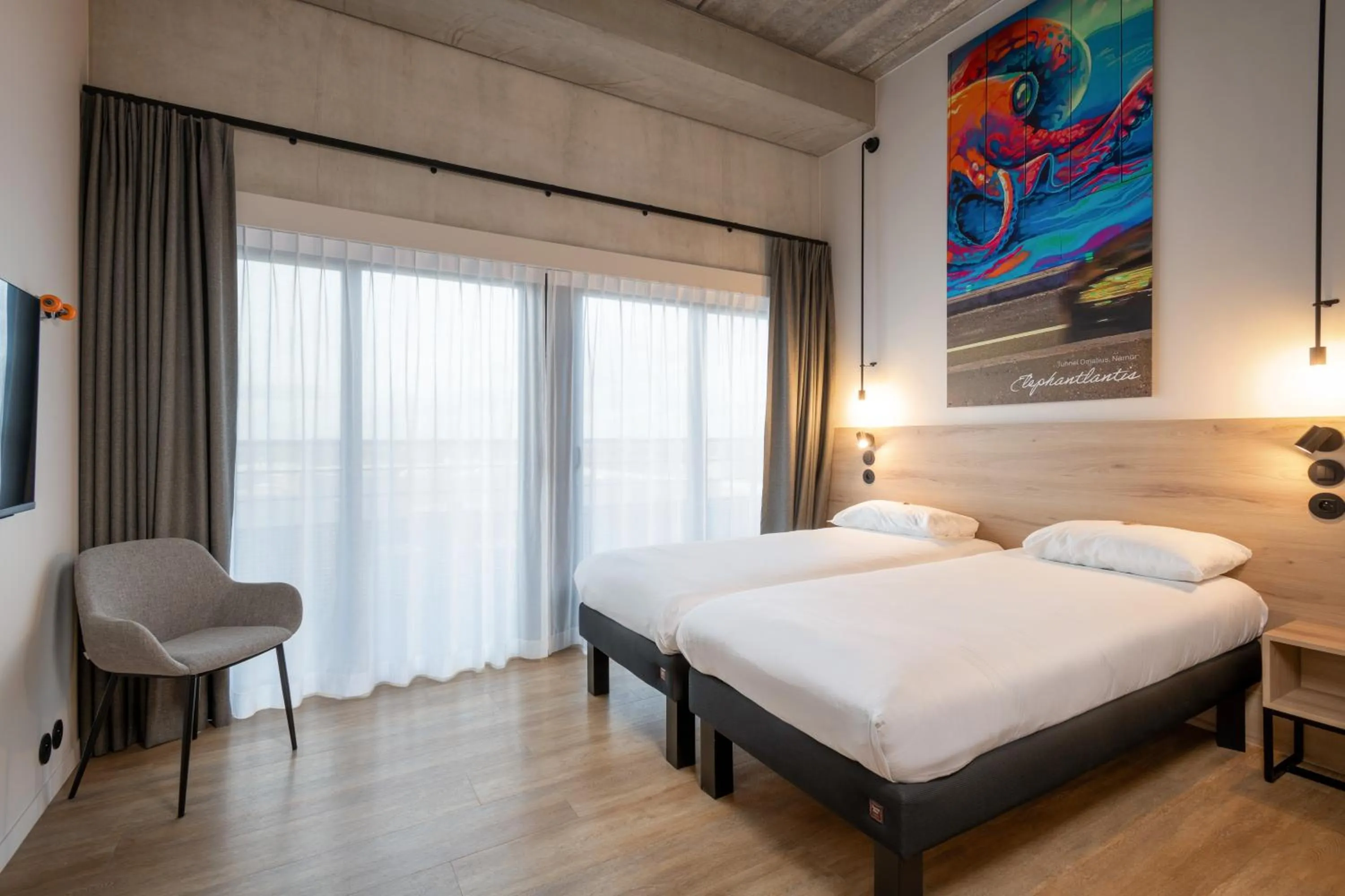 Bed in ibis Styles Namur