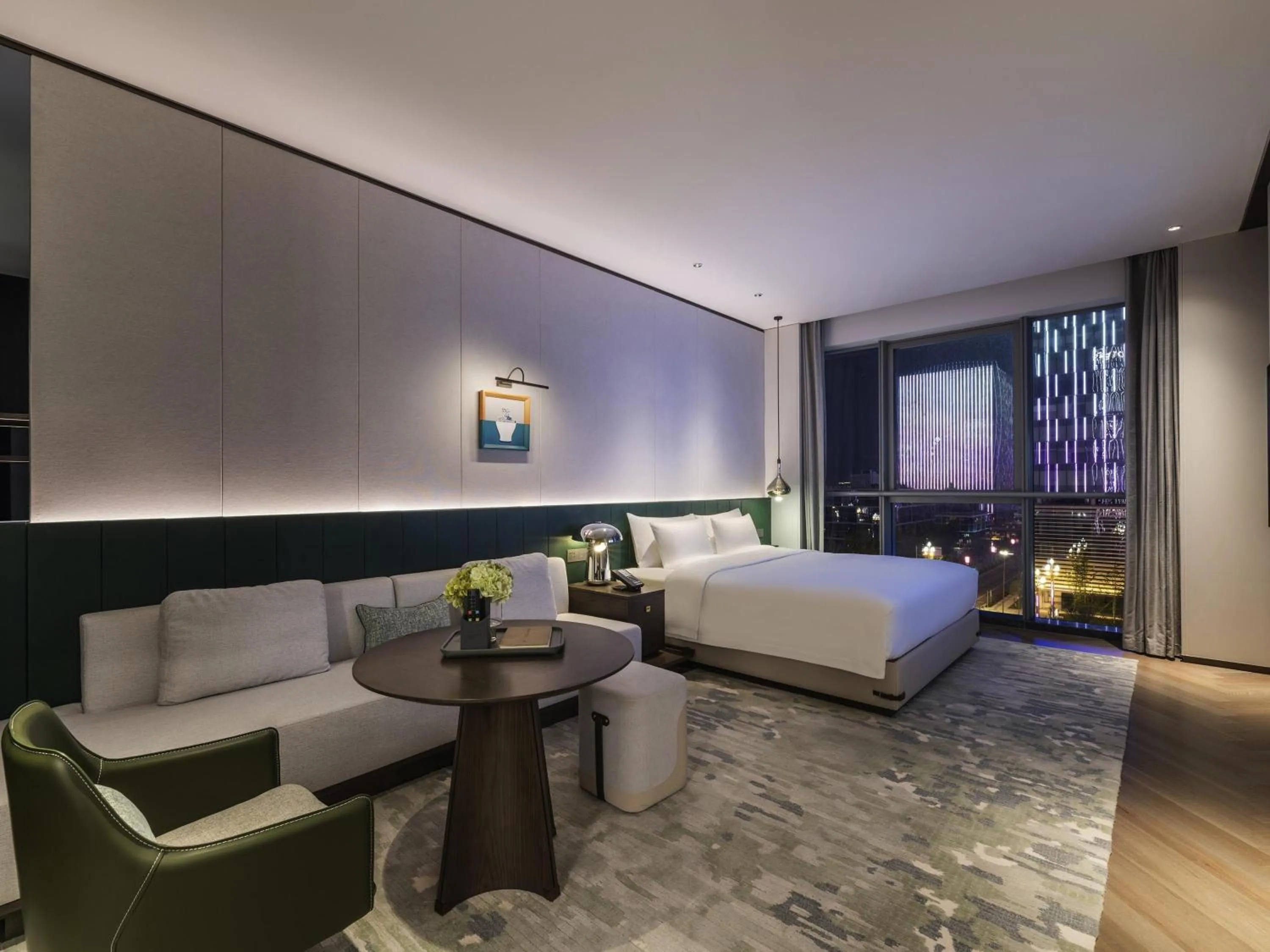 Bedroom, Bed in Novotel Xian Xixian