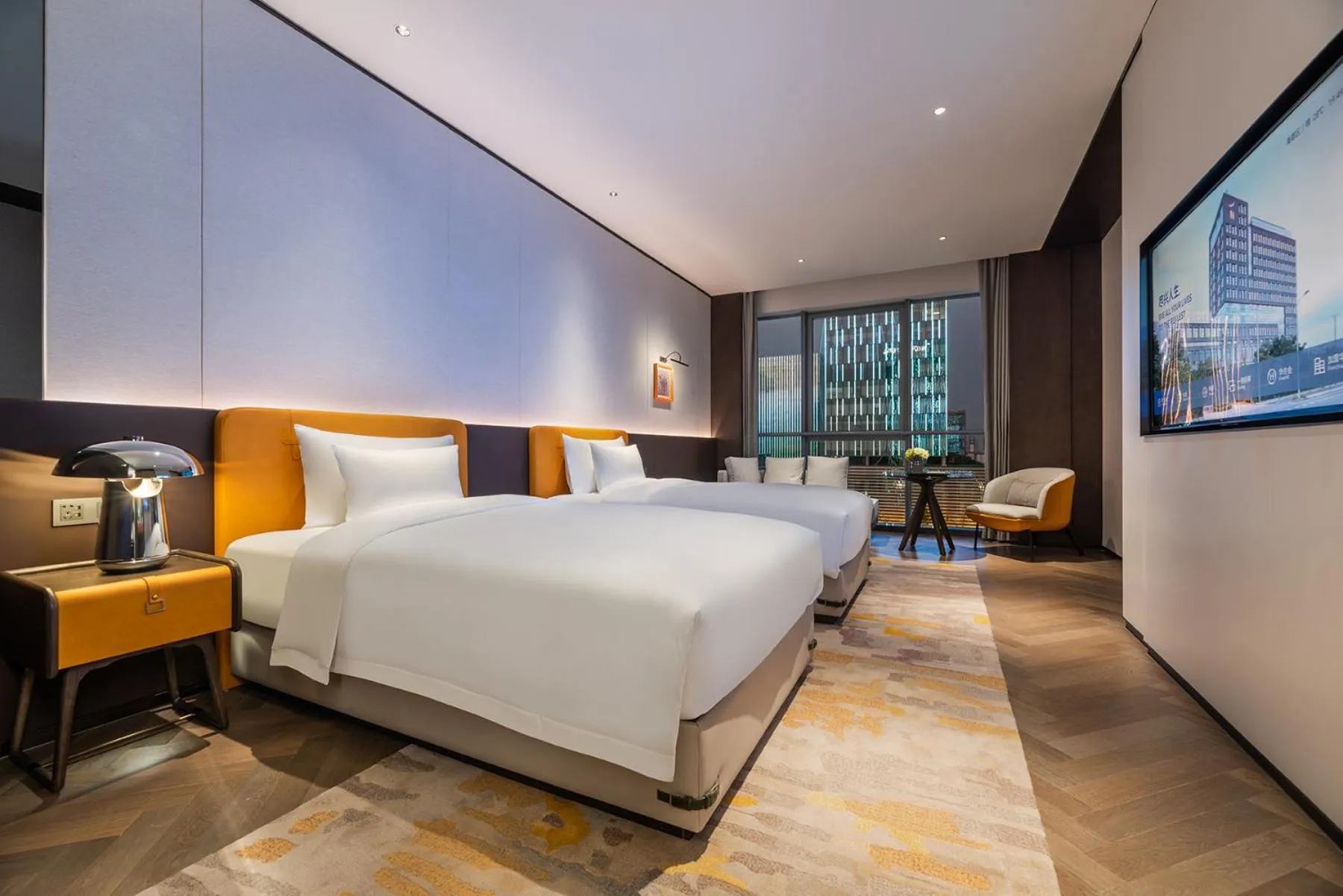 Bedroom, Bed in Novotel Xian Xixian