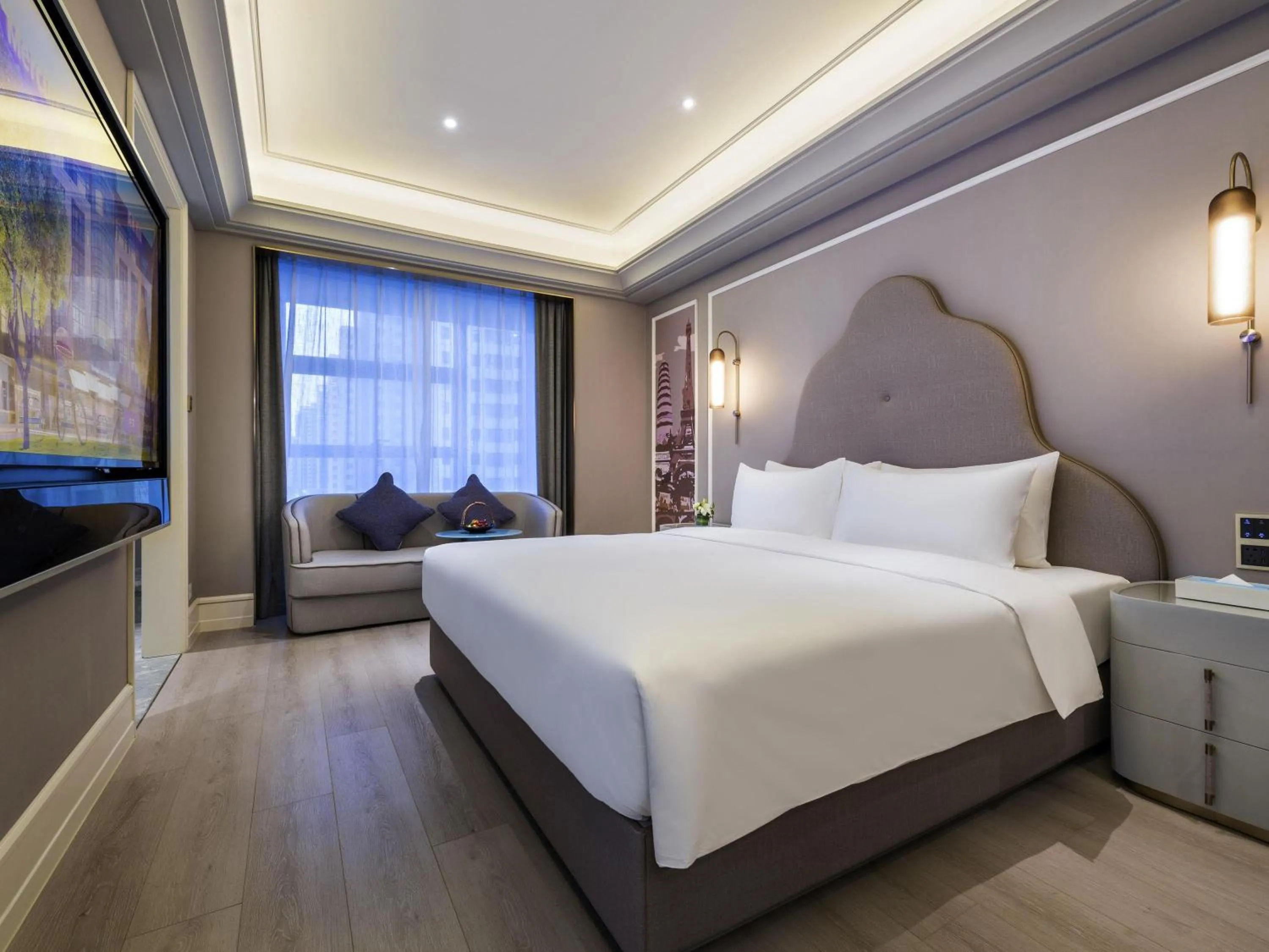 Bedroom, Bed in Mercure Yan'an Downtown