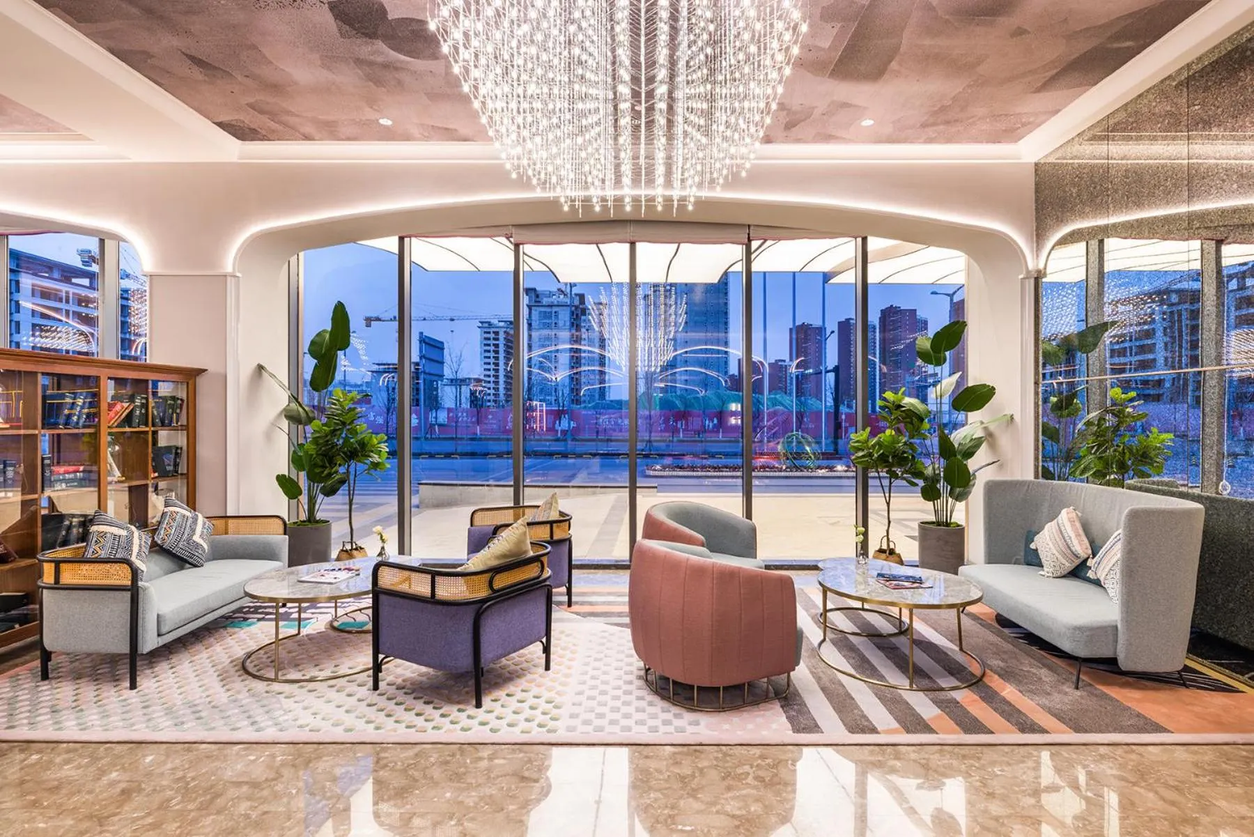 Lobby or reception in Mercure Yan'an Downtown