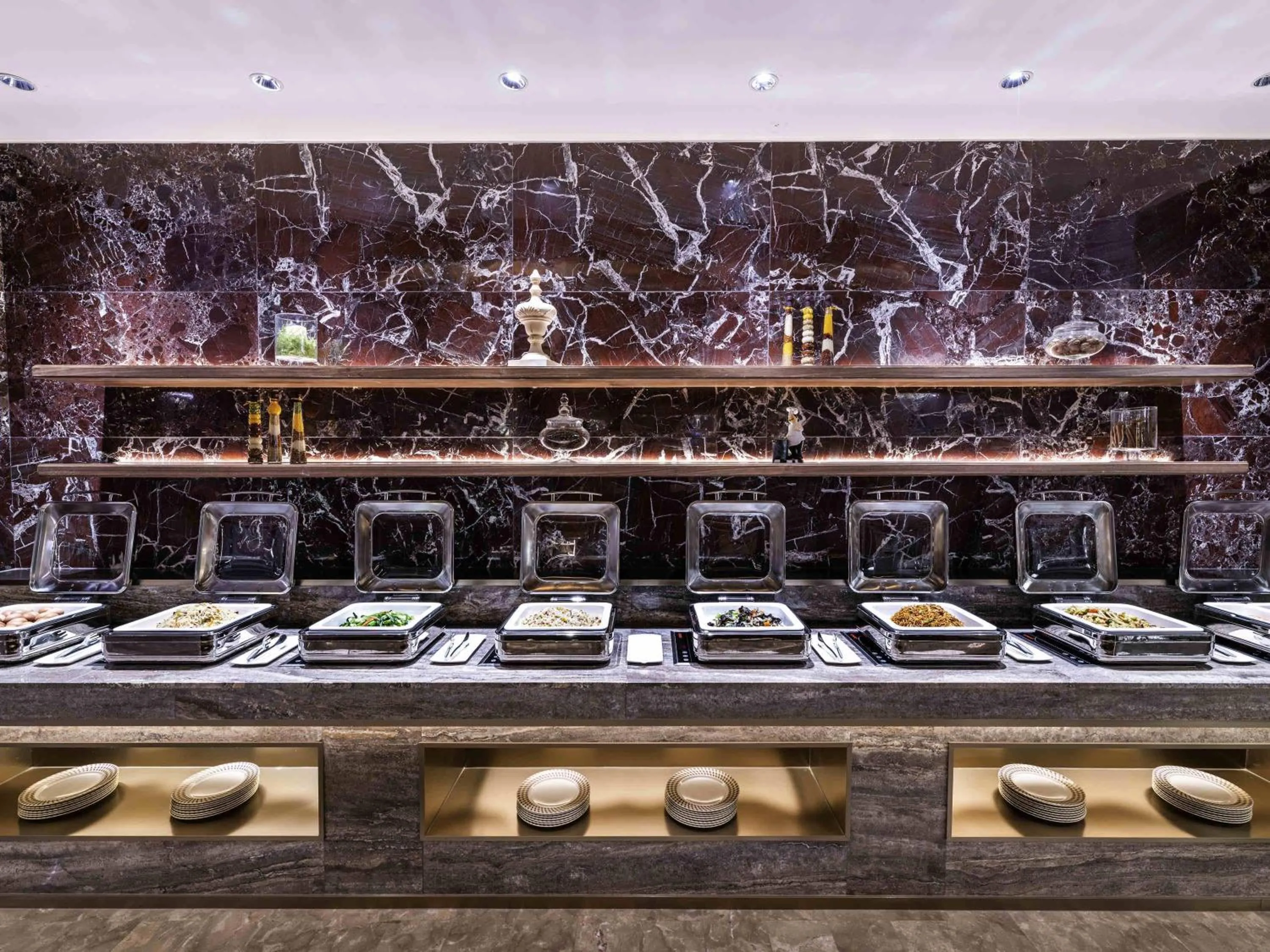 Restaurant/places to eat in Mercure Yan'an Downtown