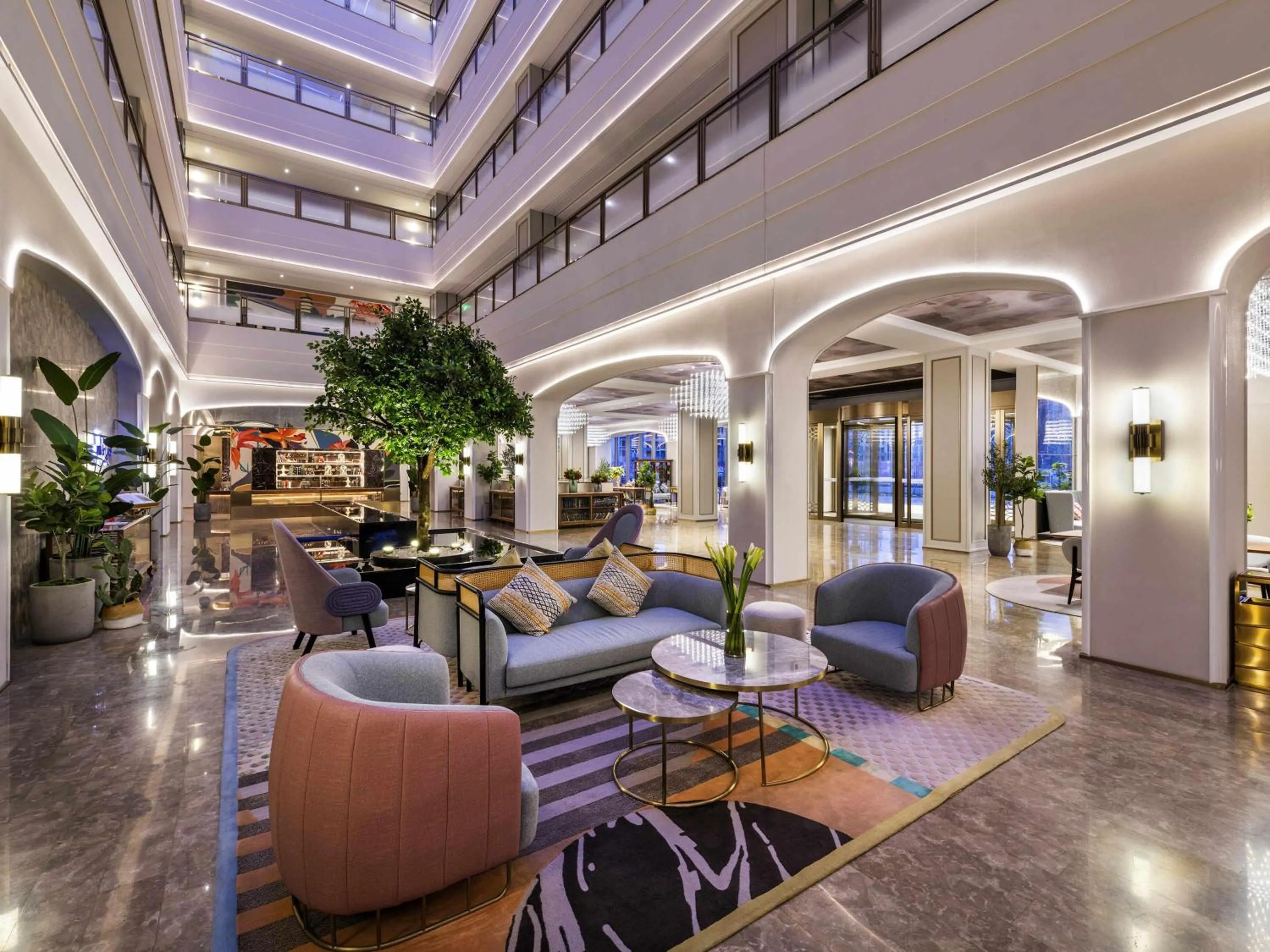 Lounge or bar in Mercure Yan'an Downtown