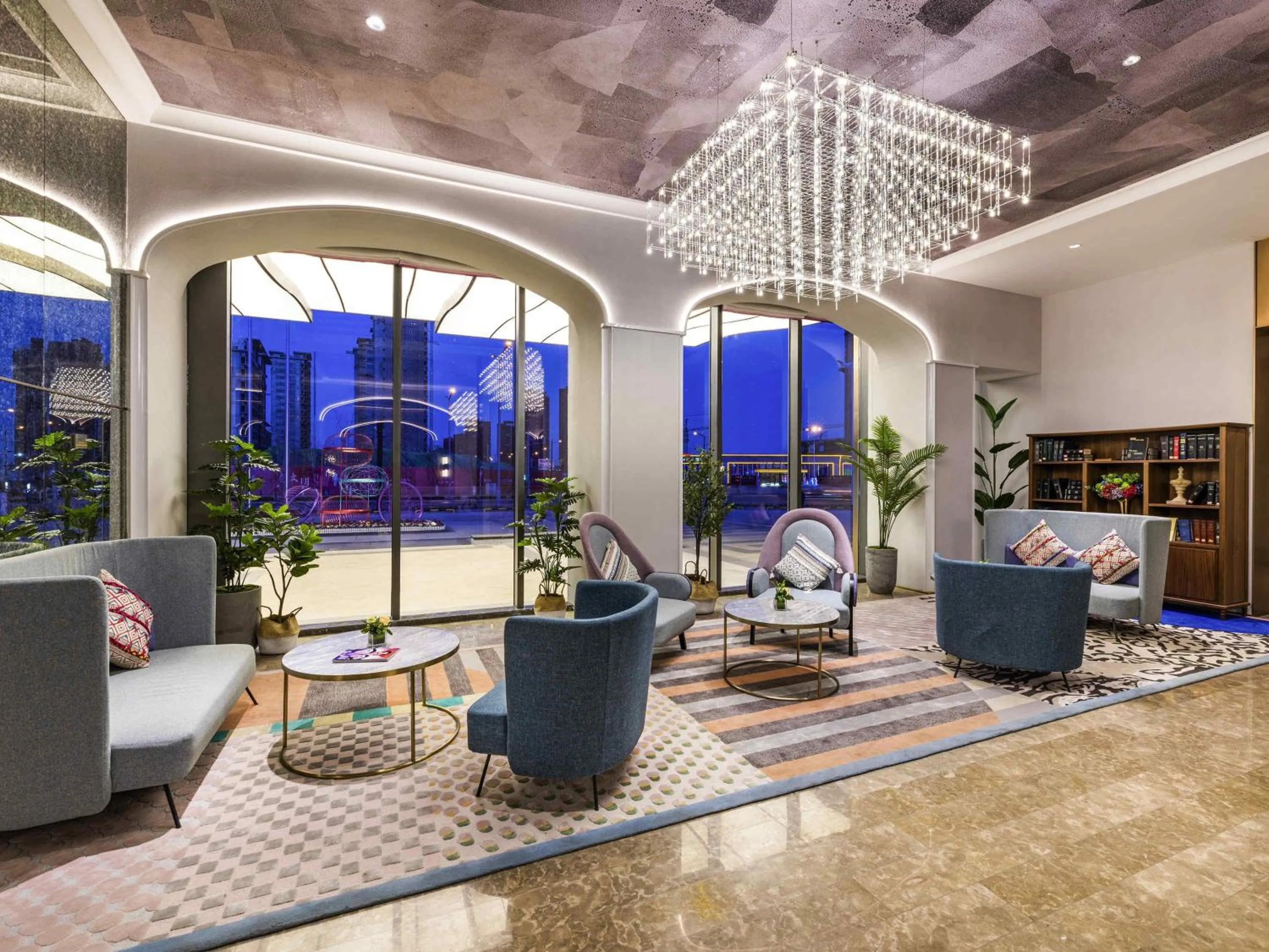 Lounge or bar in Mercure Yan'an Downtown