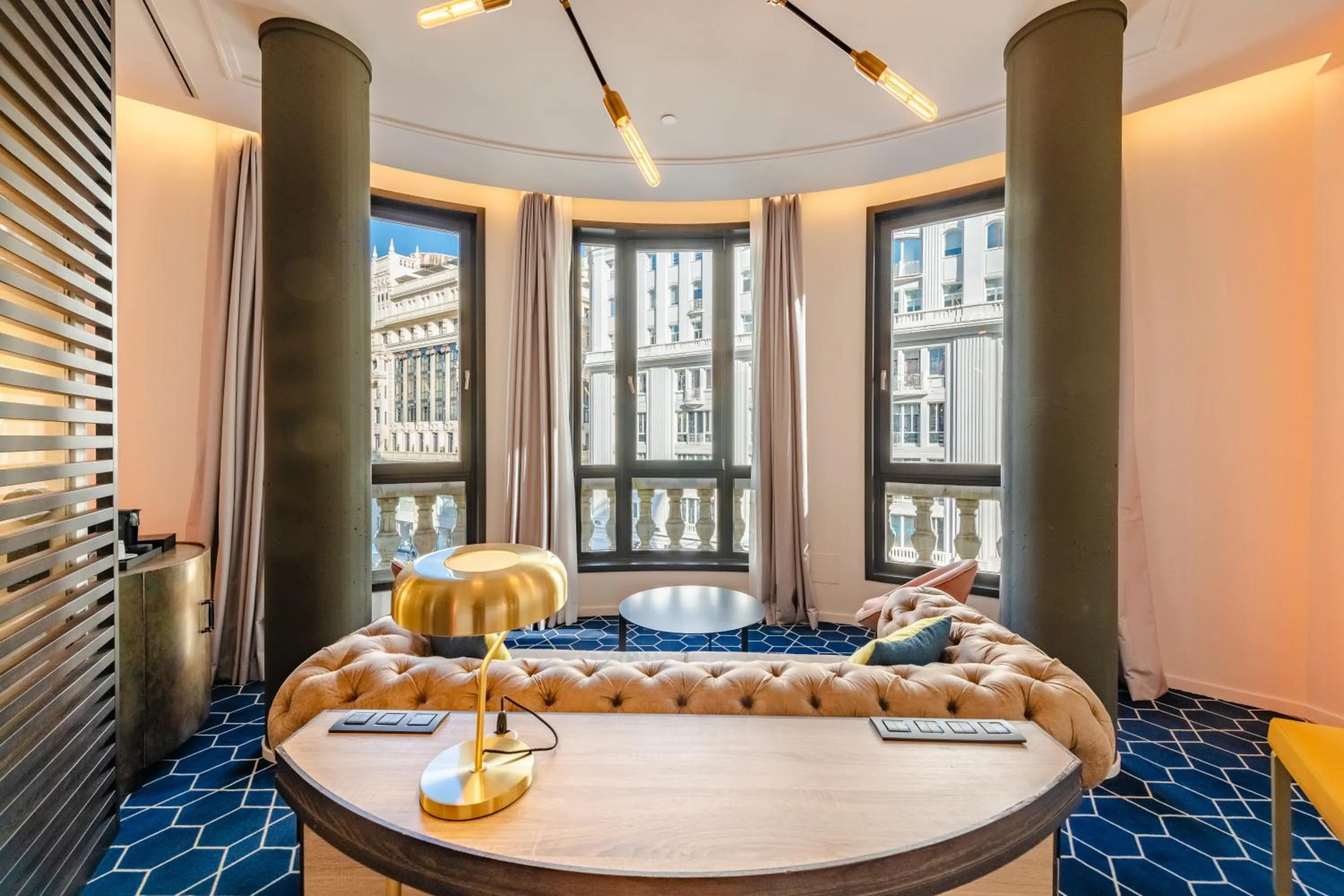 Photo of the whole room in Pestana CR7 Gran Vía Madrid