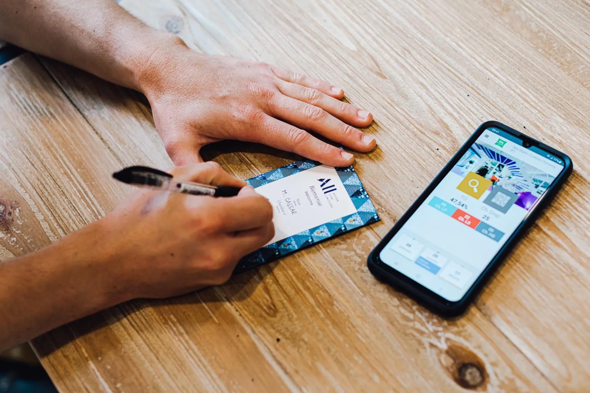 Lobby or reception in ibis Styles Contres-Cheverny